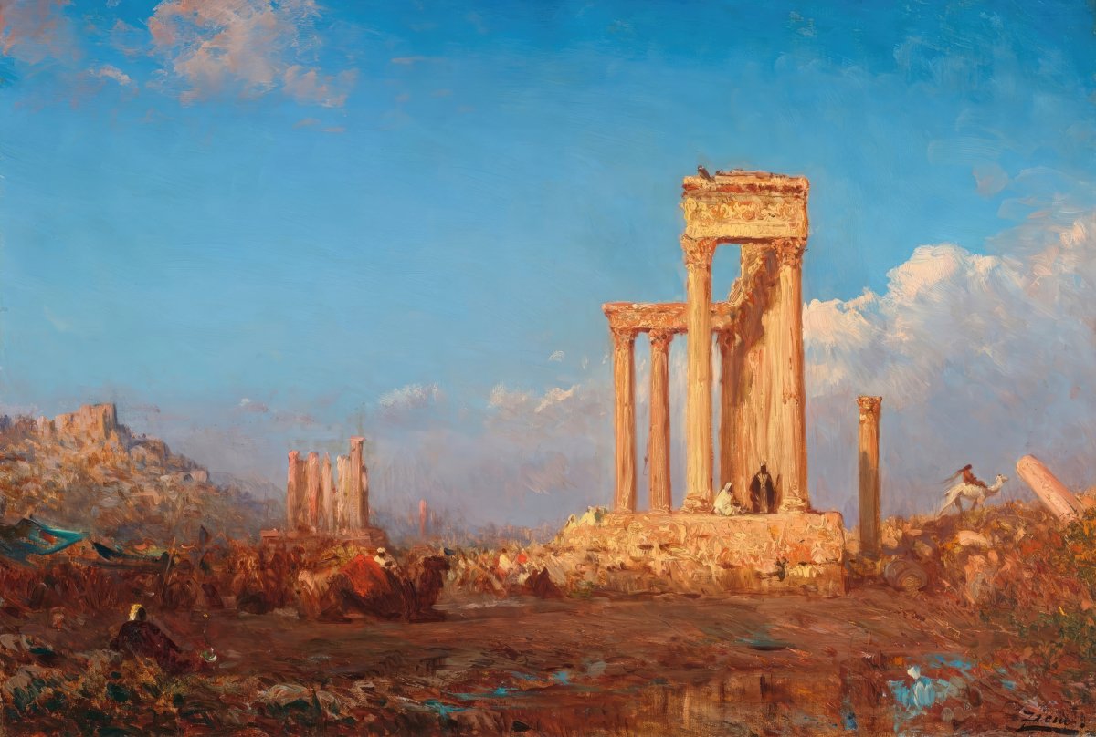 Ruins, Palmyra | Félix Ziem | Ave Legato Art Prints