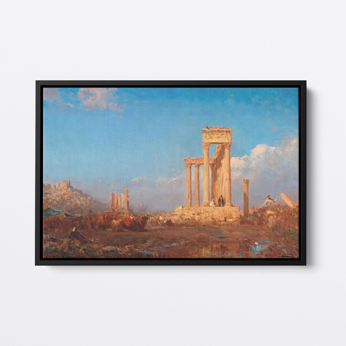 Ruins, Palmyra | Félix Ziem | Ave Legato Art Prints