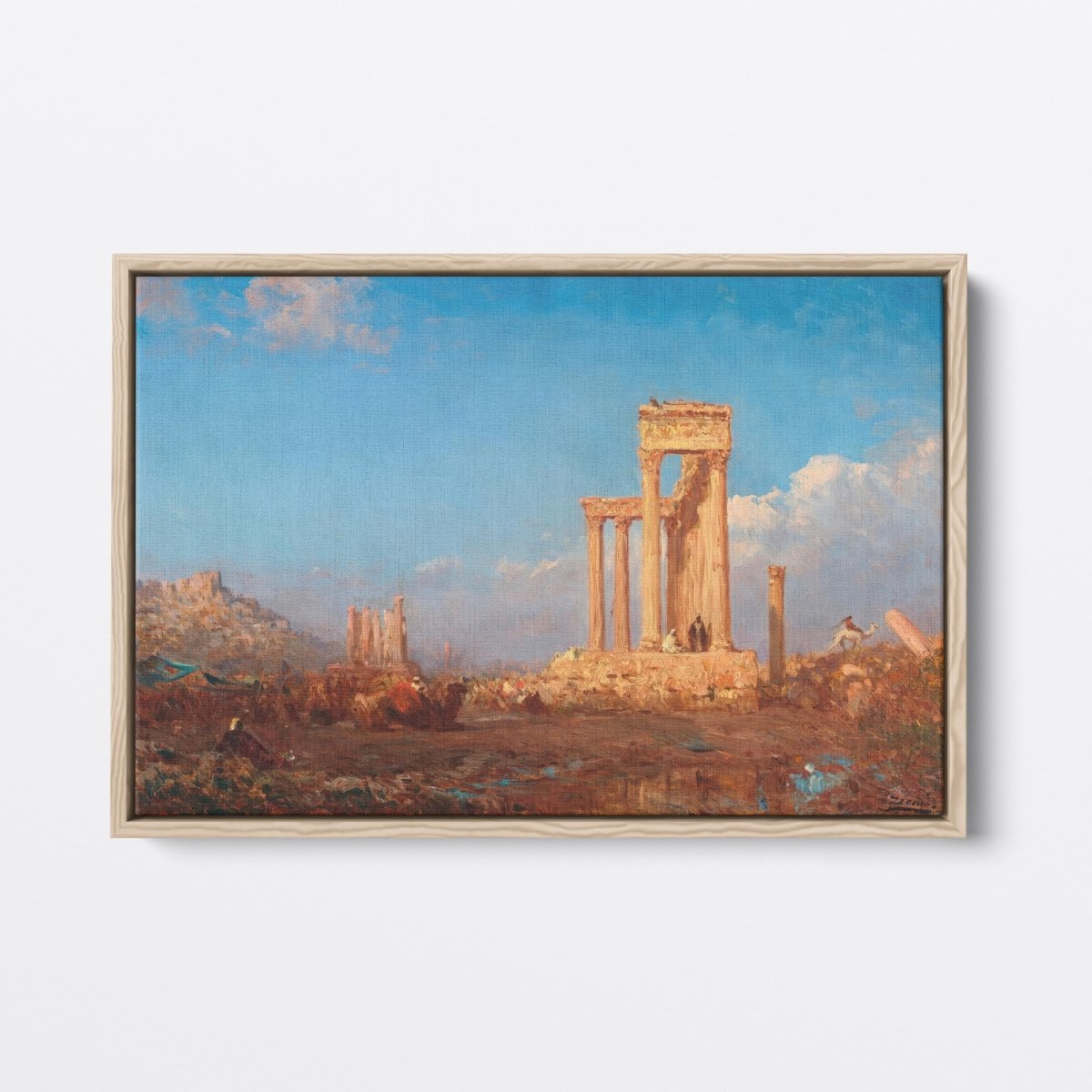 Ruins, Palmyra | Félix Ziem | Ave Legato Art Prints