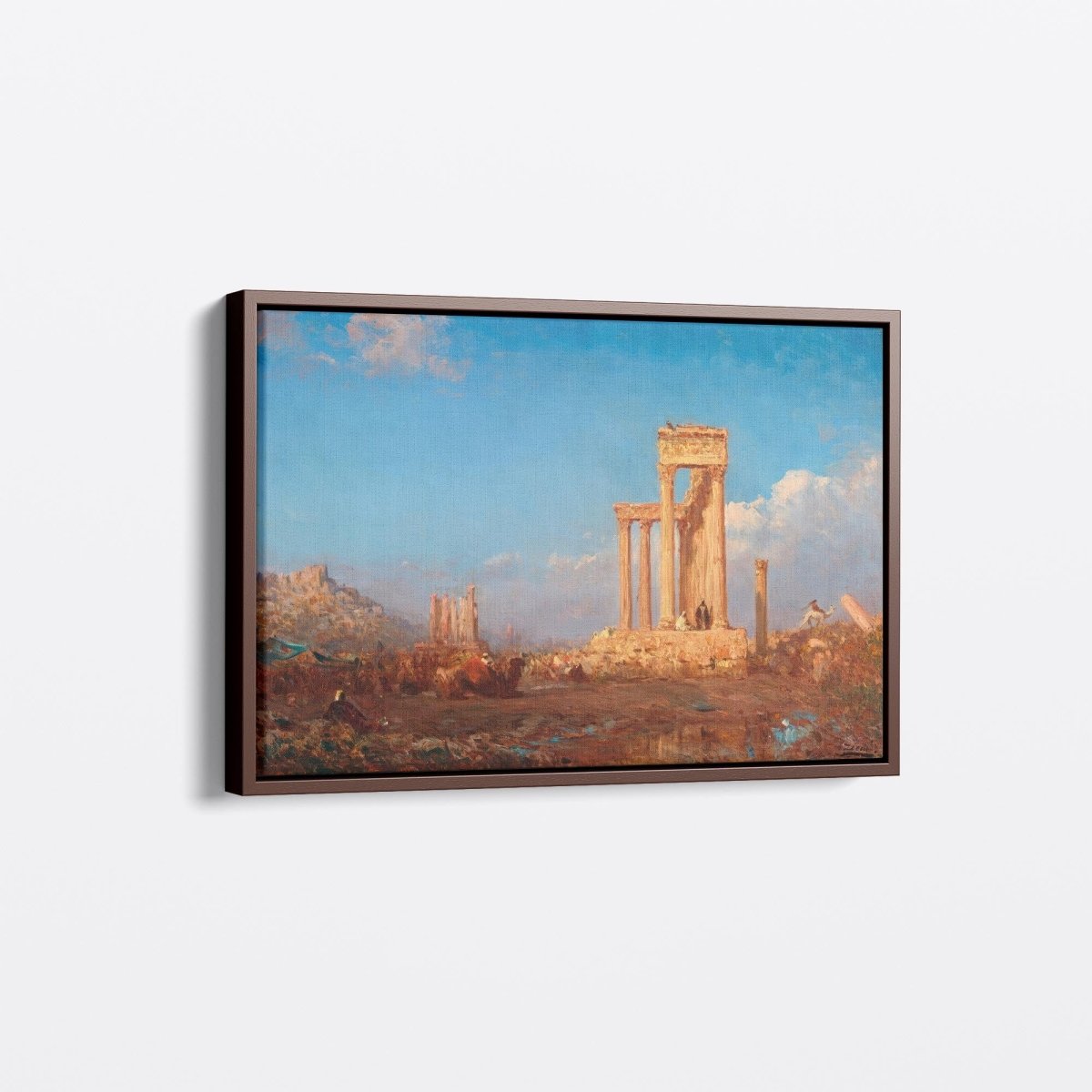 Ruins, Palmyra | Félix Ziem | Ave Legato Art Prints