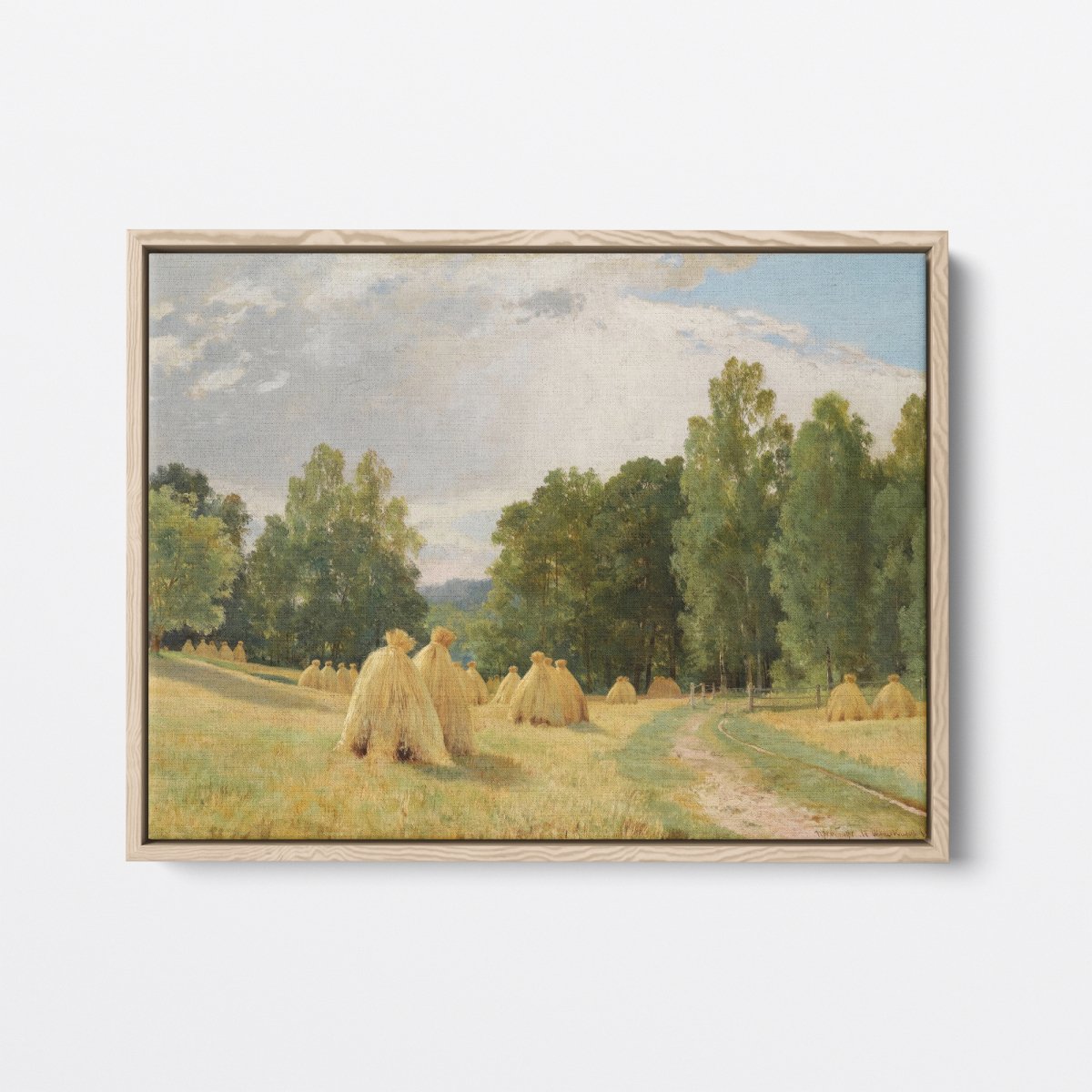 Rural Haystacks | Ivan Shishkin | Ave Legato Art Prints