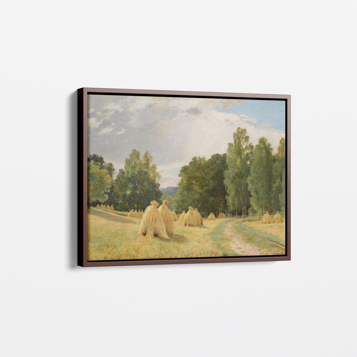 Rural Haystacks | Ivan Shishkin | Ave Legato Art Prints