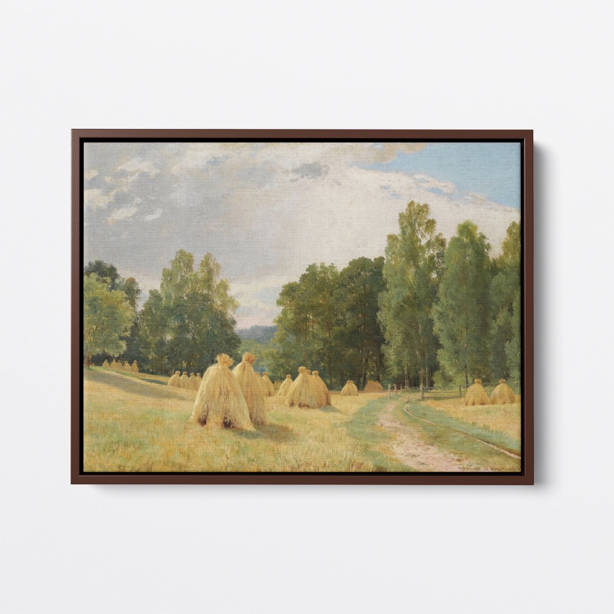 Rural Haystacks | Ivan Shishkin | Ave Legato Art Prints