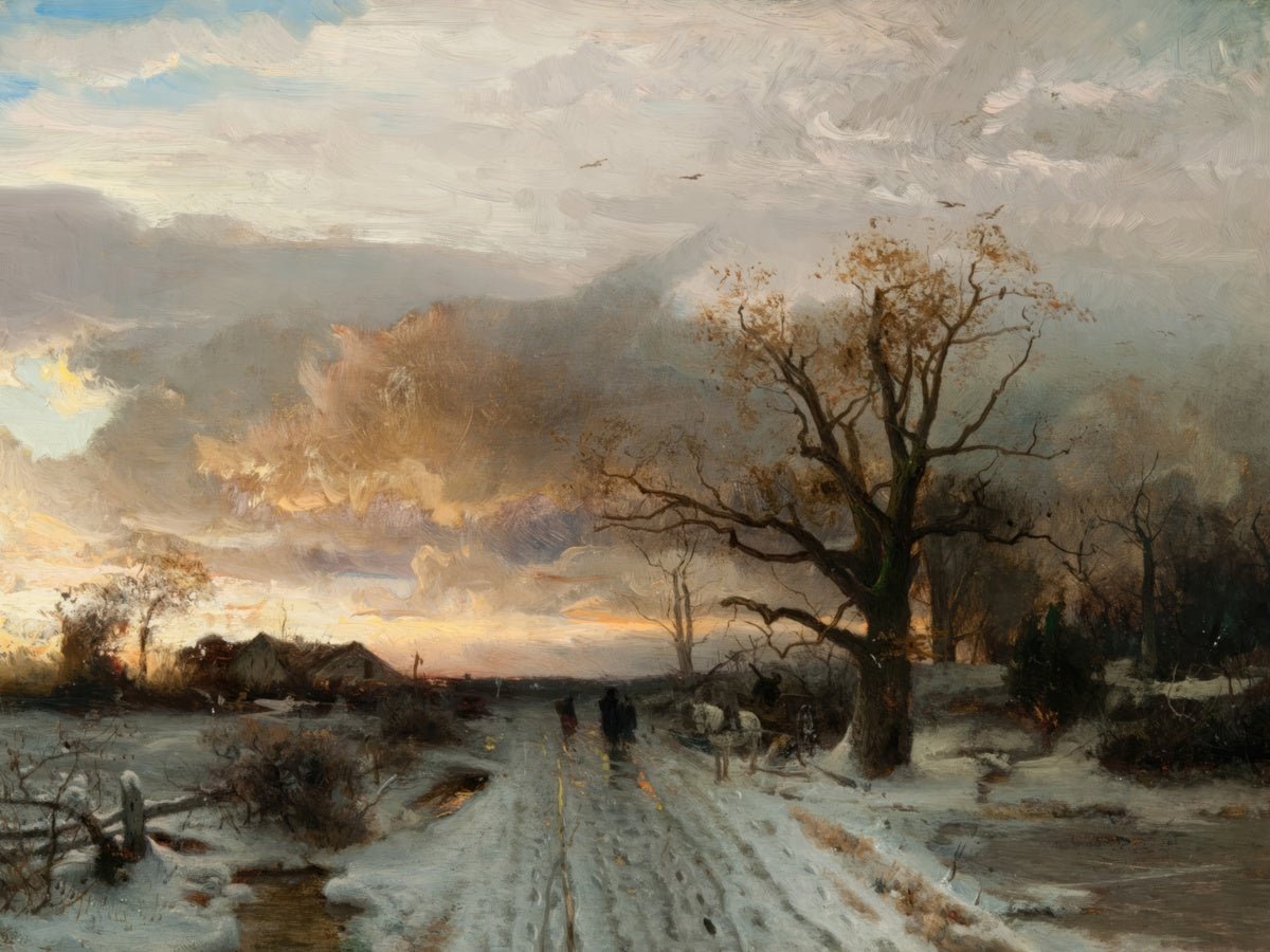 Rydberg's Winter Landscape | Gustaf Rydberg | Ave Legato Art Prints