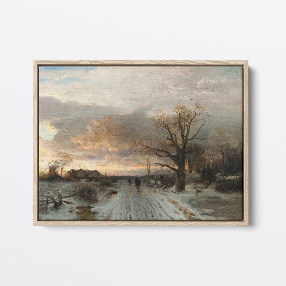 Rydberg's Winter Landscape | Gustaf Rydberg | Ave Legato Art Prints