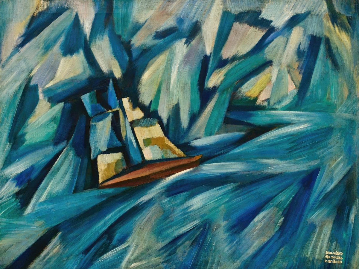 Sail Boat | Amadeo de Souza - Cardoso | Ave Legato Art Prints