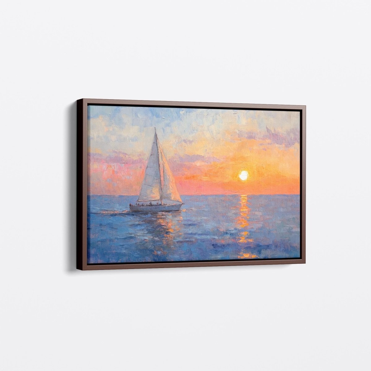 Sailboat at Sunset | Ave Legato | Ave Legato Art Prints