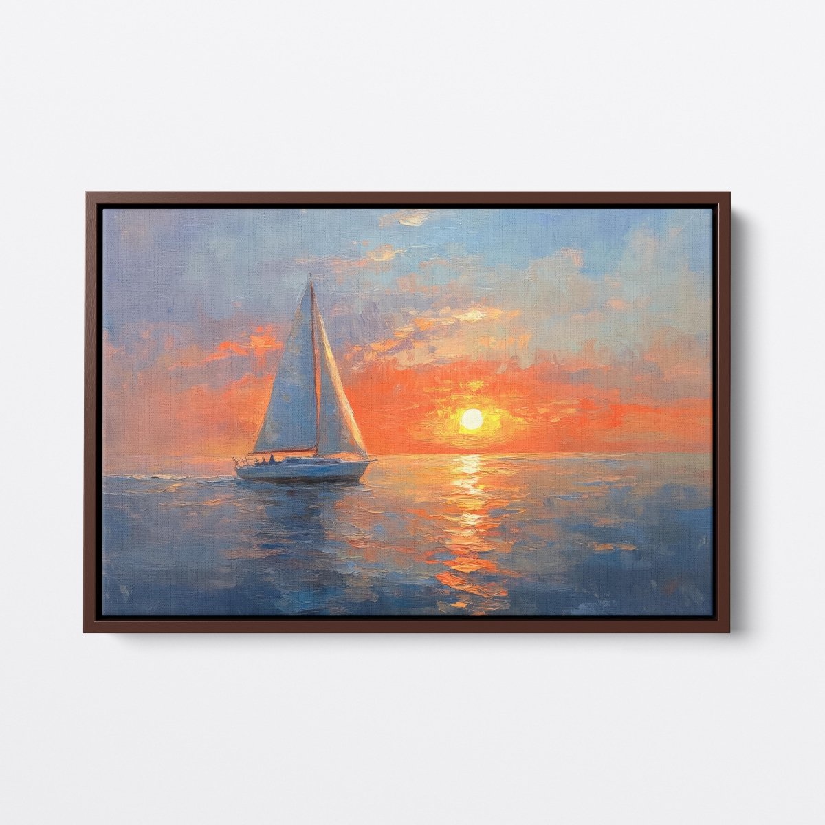 Sailboat at Sunset II | Ave Legato | Ave Legato Art Prints