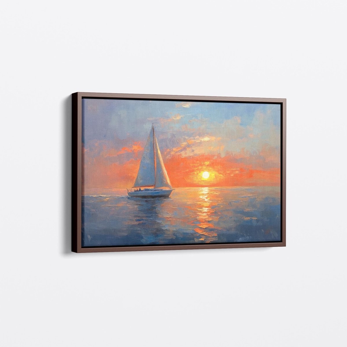 Sailboat at Sunset II | Ave Legato | Ave Legato Art Prints