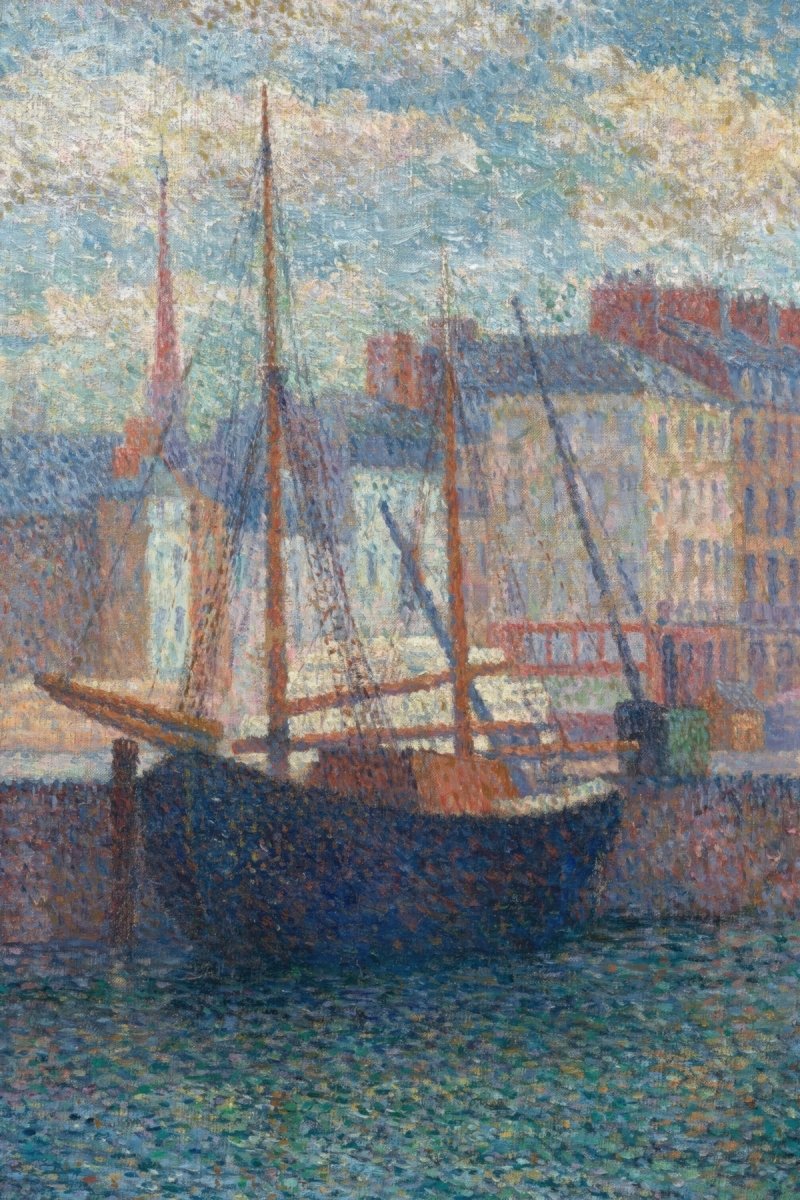 Sailboat at the Dock | Albert Dubois - Pillet | Ave Legato Art Prints