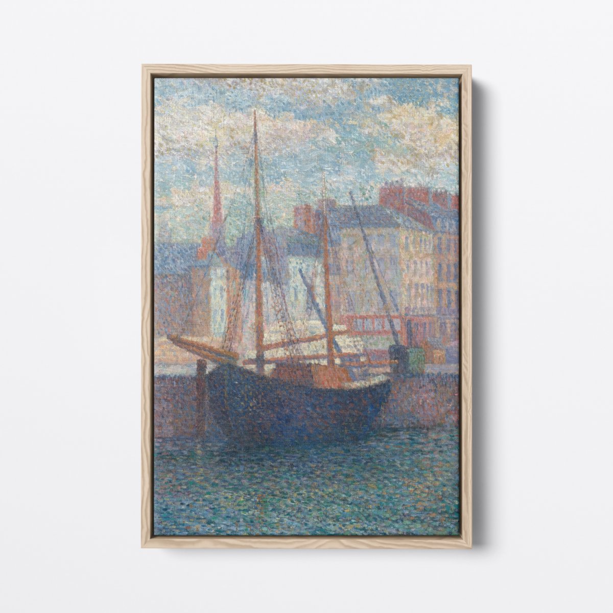 Sailboat at the Dock | Albert Dubois - Pillet | Ave Legato Art Prints