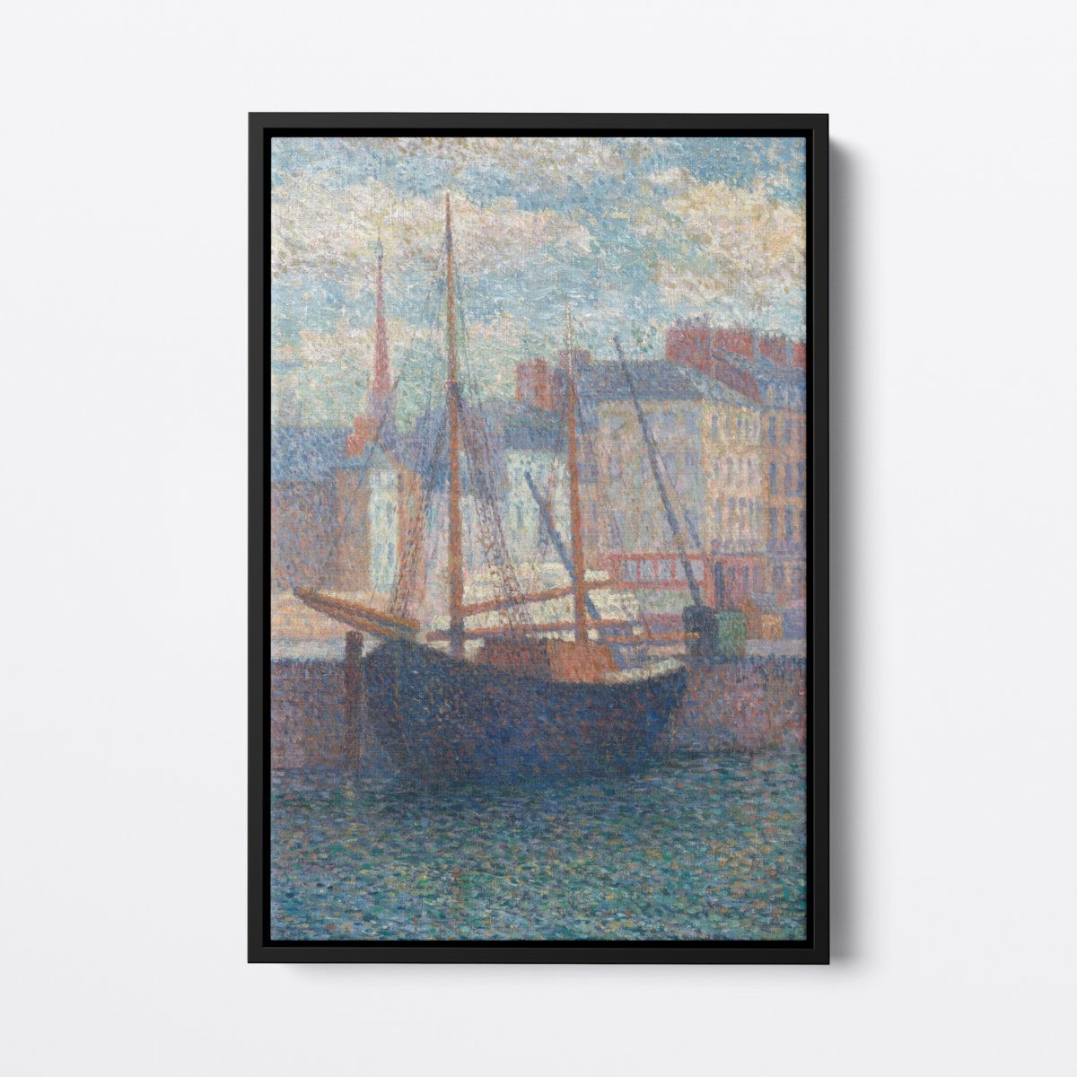 Sailboat at the Dock | Albert Dubois - Pillet | Ave Legato Art Prints