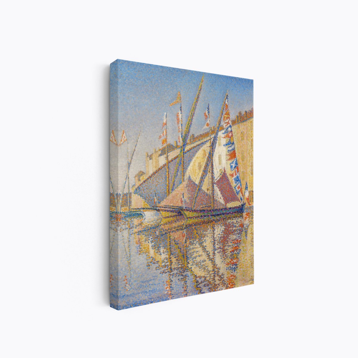 Sailing Boats in St Tropez Harbour | Paul Signac | Ave Legato Art Prints