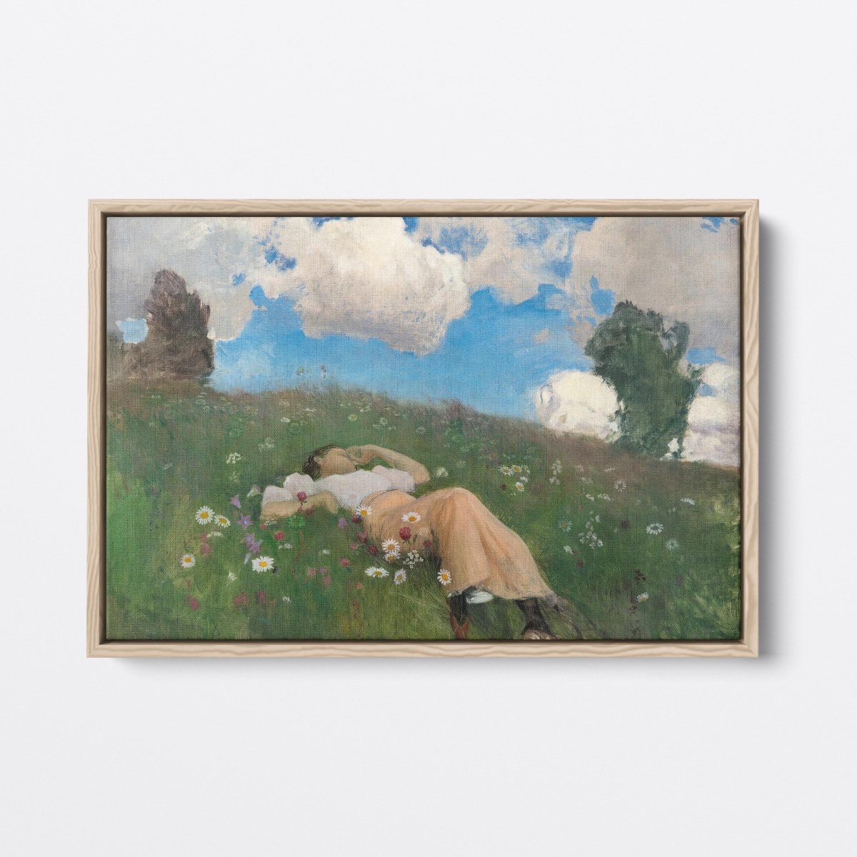 Saimi in the Meadow | Eero Järnefelt | Ave Legato Art Prints