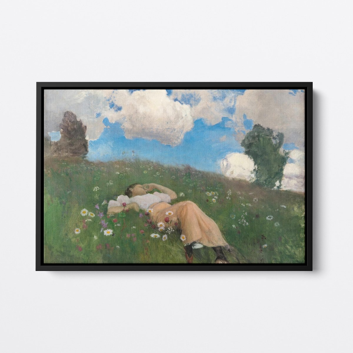 Saimi in the Meadow | Eero Järnefelt | Ave Legato Art Prints