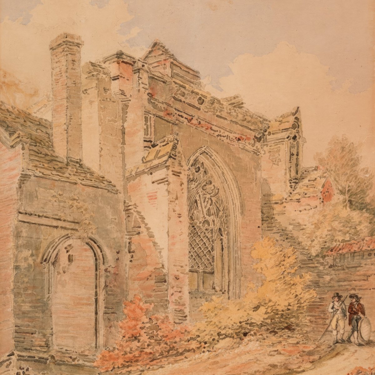 Saint Albans Abbey, Hertfordshire | J.M.W. Turner | Ave Legato Art Prints