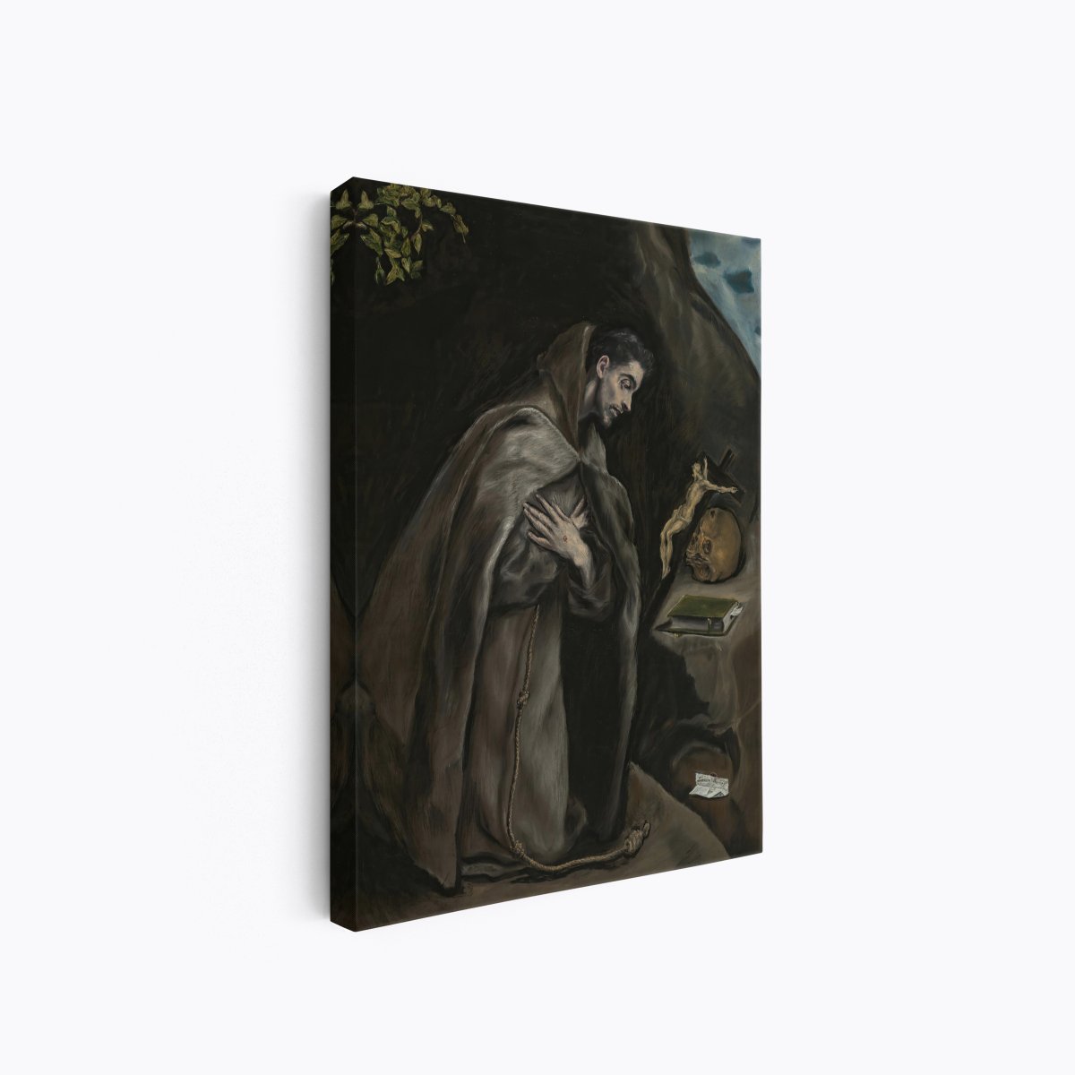 Saint Francis Kneeling in Meditation | El Greco | Ave Legato Art Prints