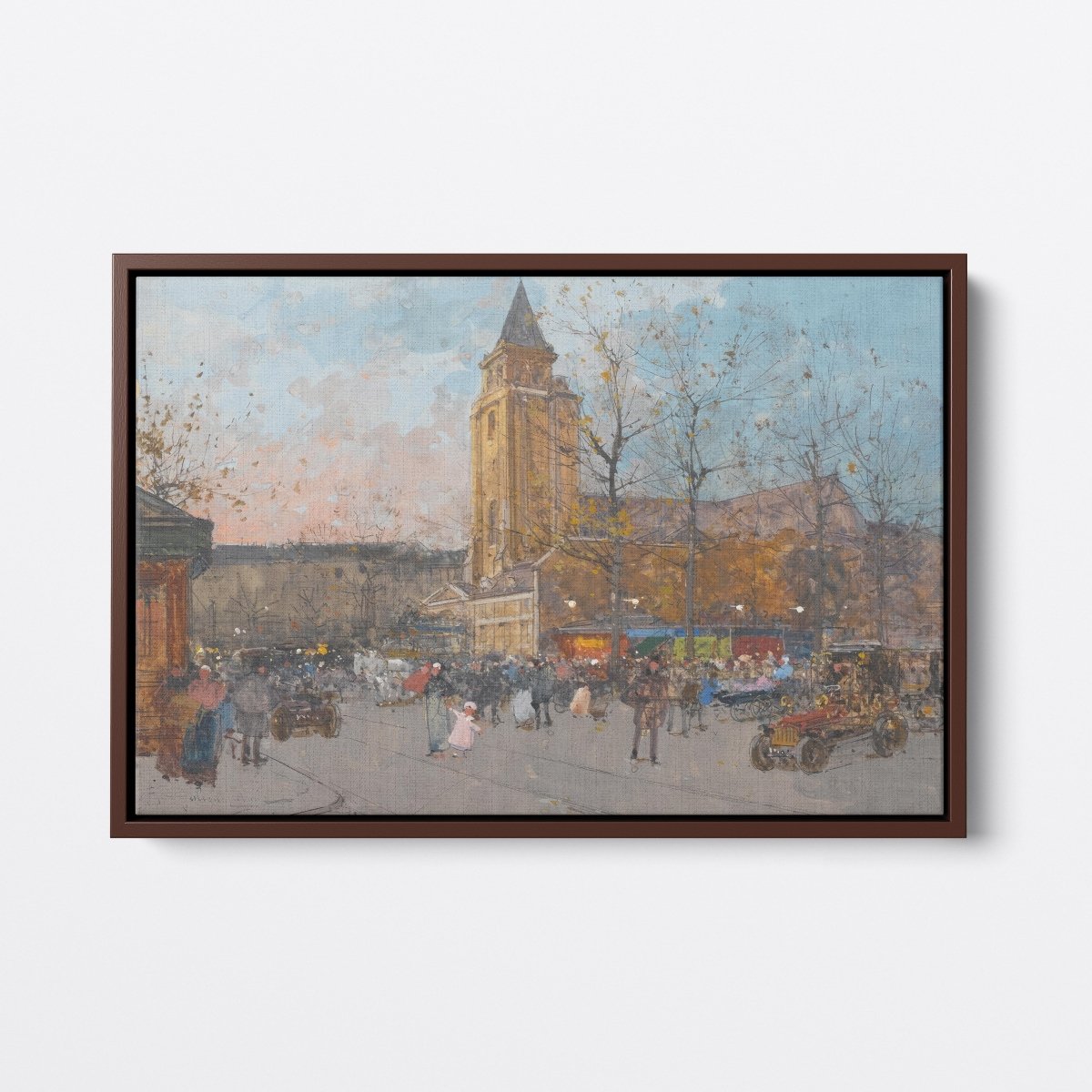 Saint - Germain - des - Prés, Paris | Eugene Galien - Laloue | Ave Legato Art Prints