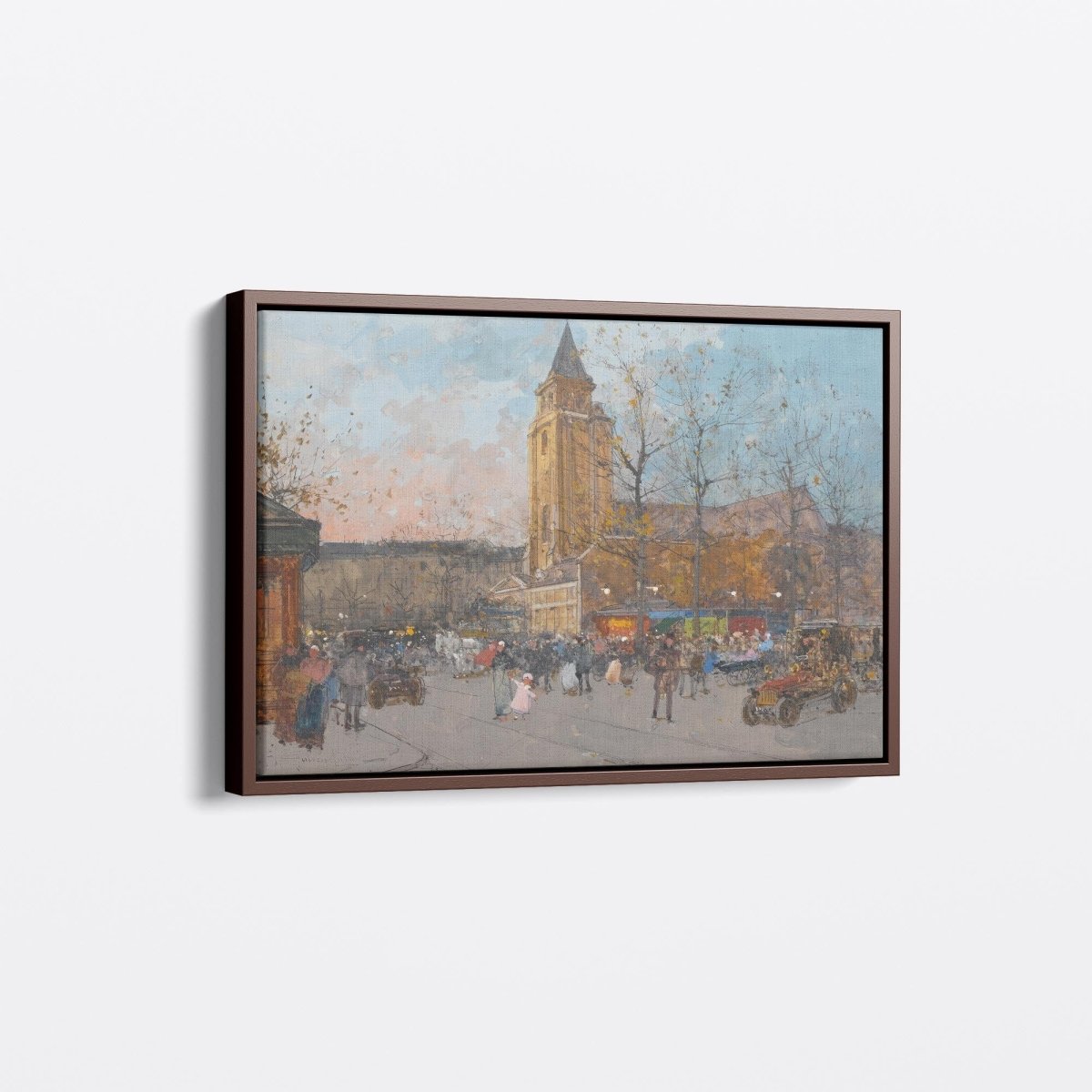 Saint - Germain - des - Prés, Paris | Eugene Galien - Laloue | Ave Legato Art Prints