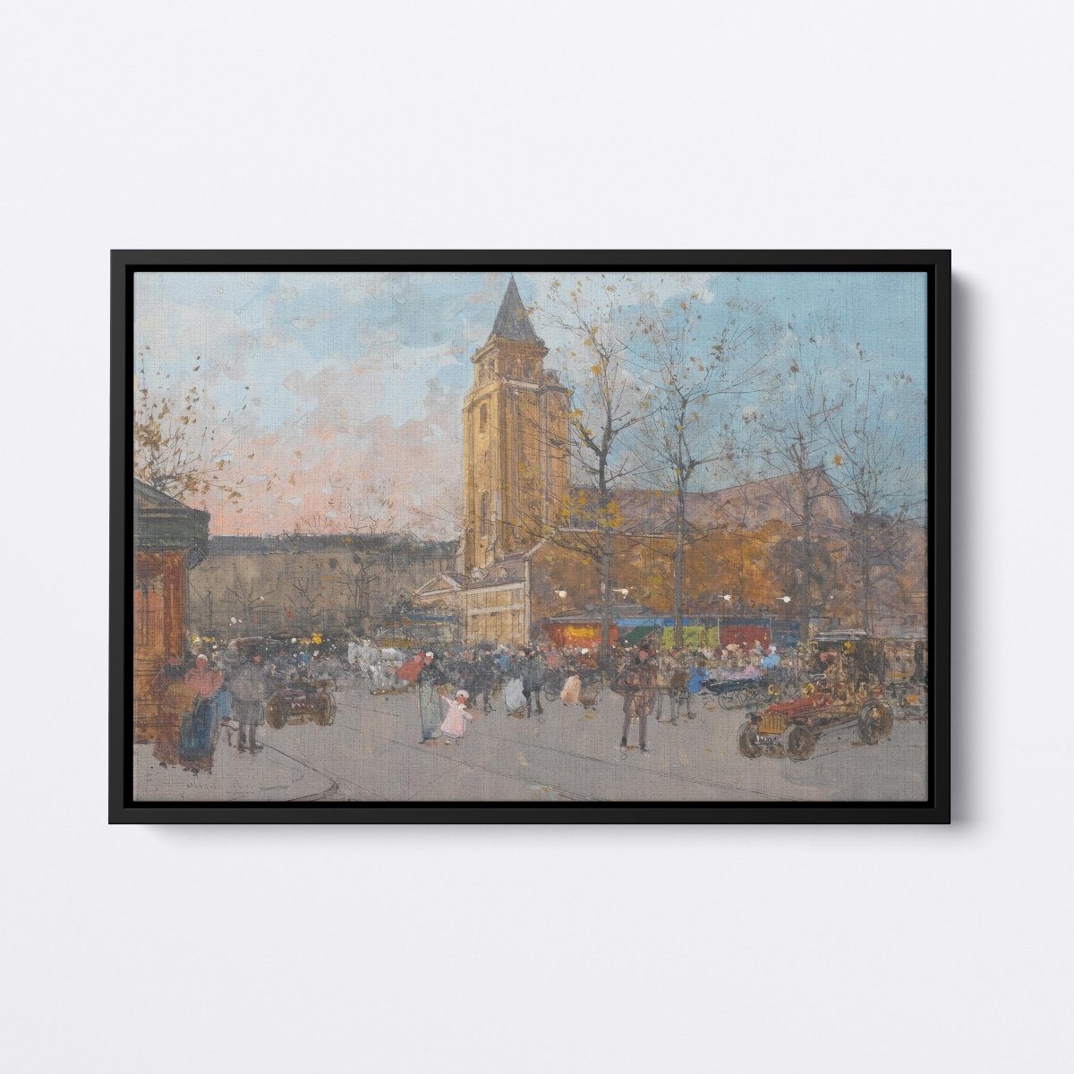 Saint - Germain - des - Prés, Paris | Eugene Galien - Laloue | Ave Legato Art Prints