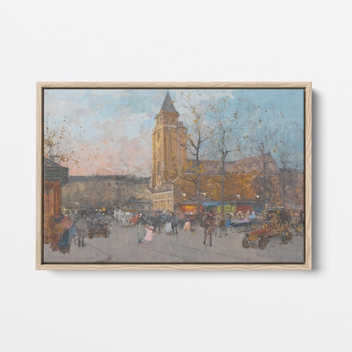 Saint - Germain - des - Prés, Paris | Eugene Galien - Laloue | Ave Legato Art Prints