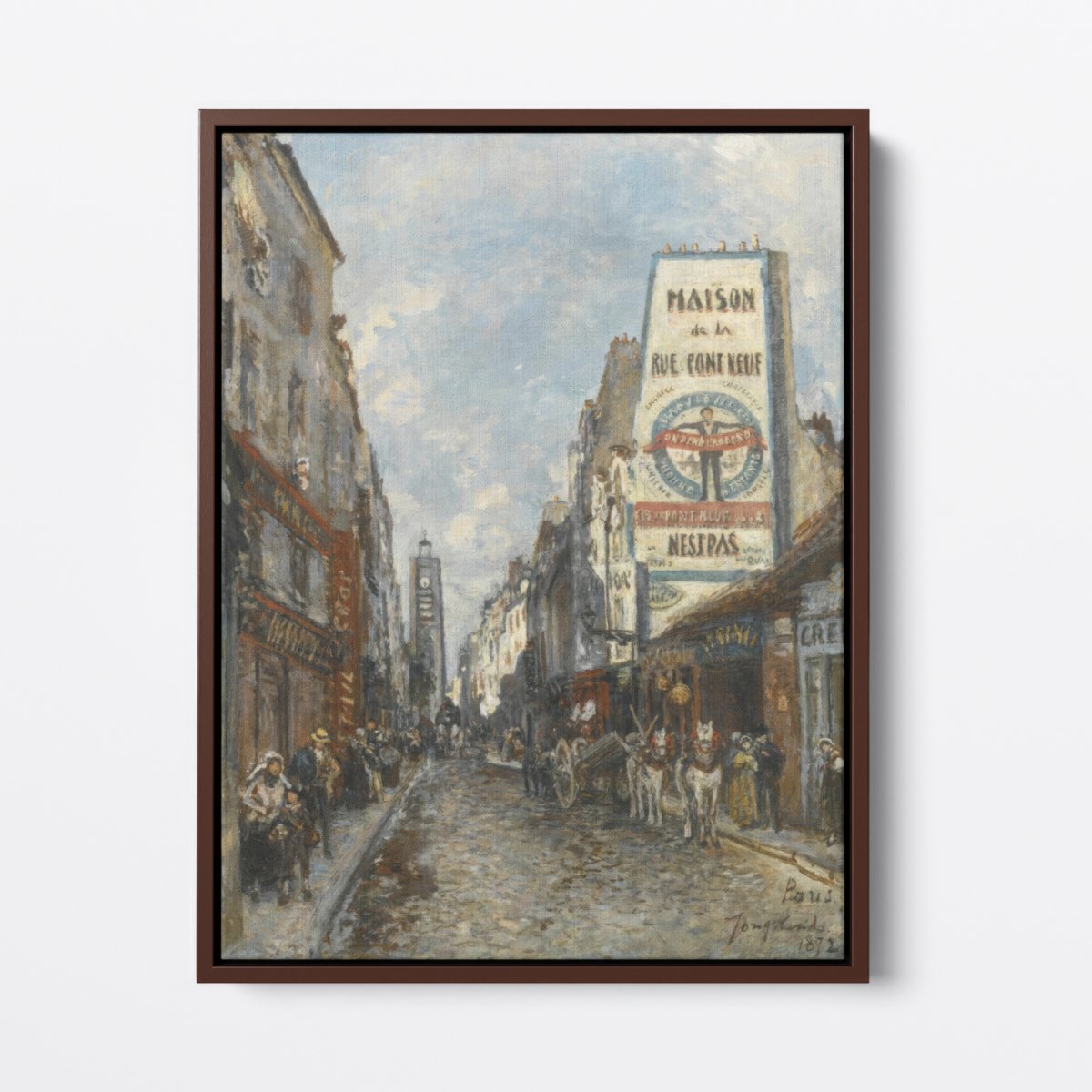 Saint - Jacques, Paris | Johan Jongkind | Ave Legato Art Prints