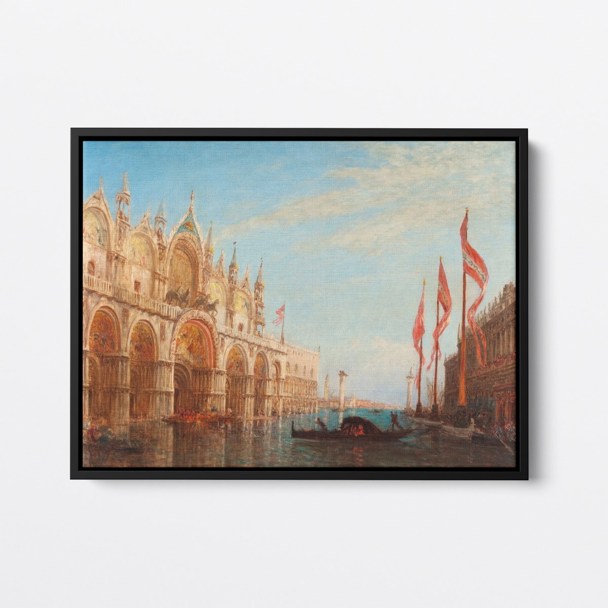 Saint Mark's Square, Flooded | Félix Ziem | Ave Legato Art Prints