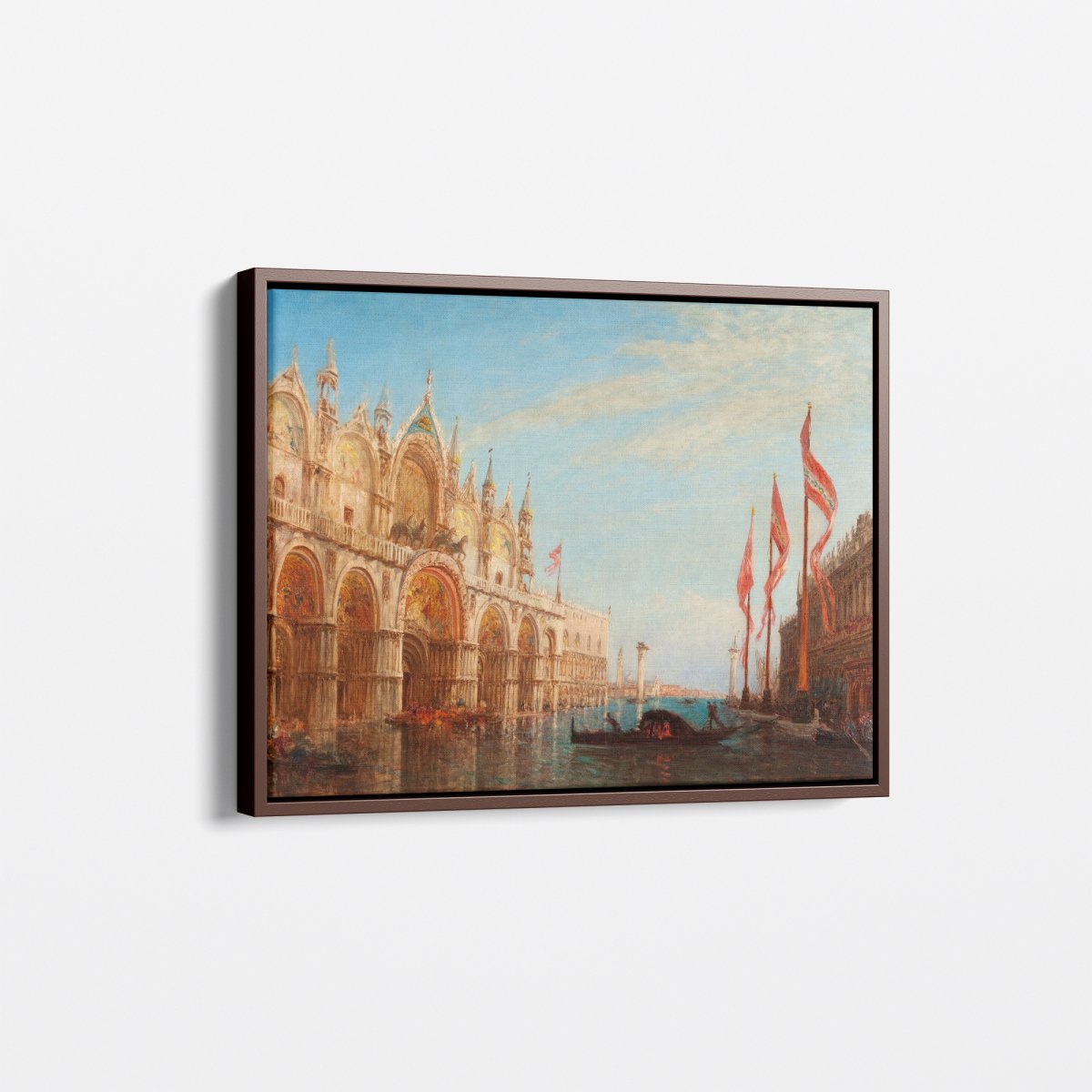 Saint Mark's Square, Flooded | Félix Ziem | Ave Legato Art Prints