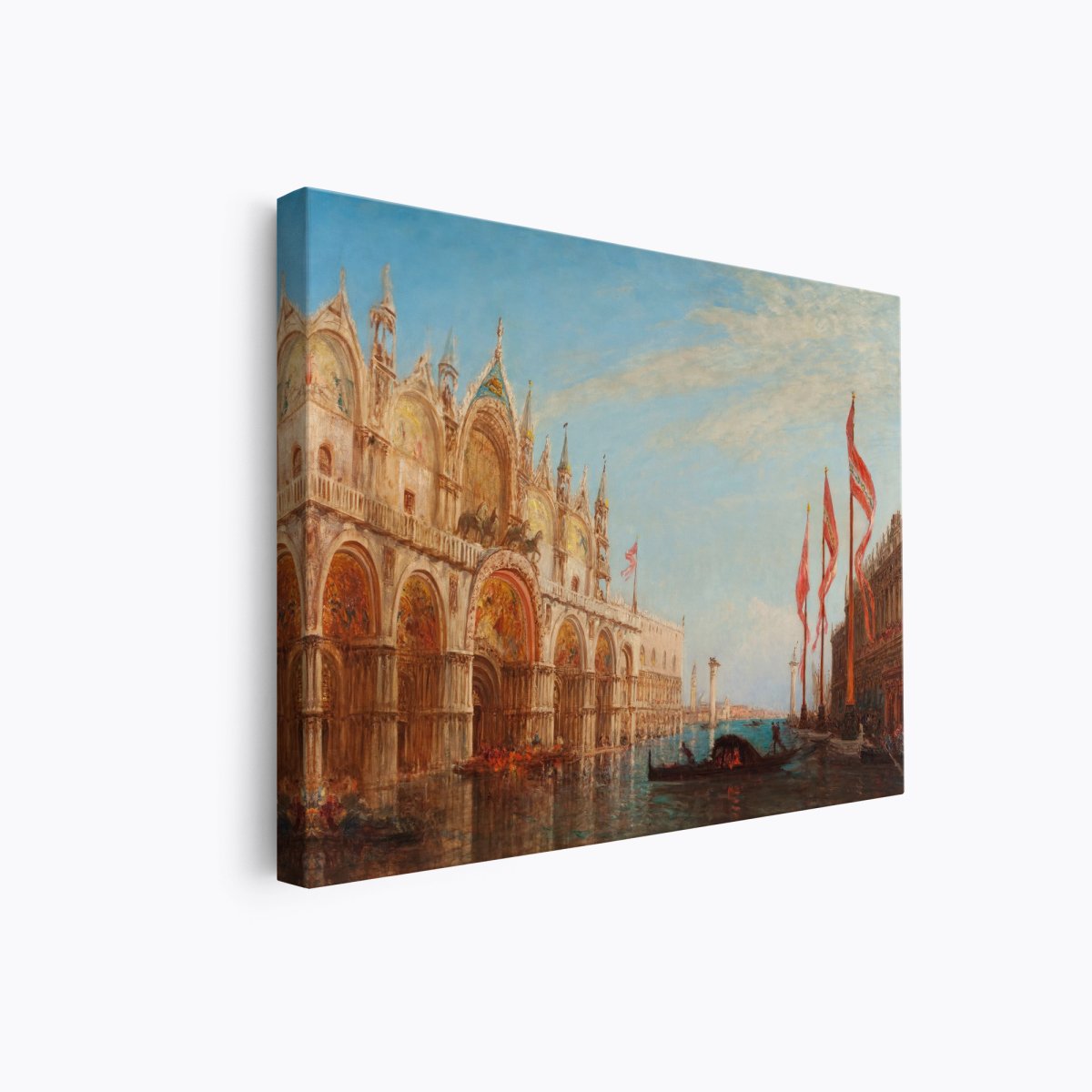 Saint Mark's Square, Flooded | Félix Ziem | Ave Legato Art Prints