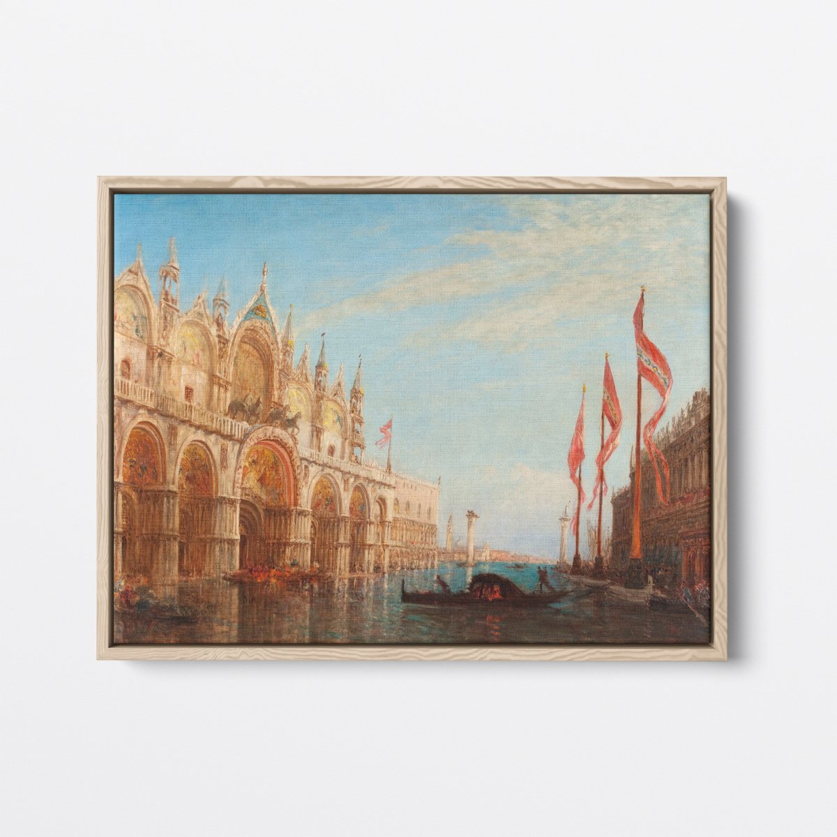 Saint Mark's Square, Flooded | Félix Ziem | Ave Legato Art Prints