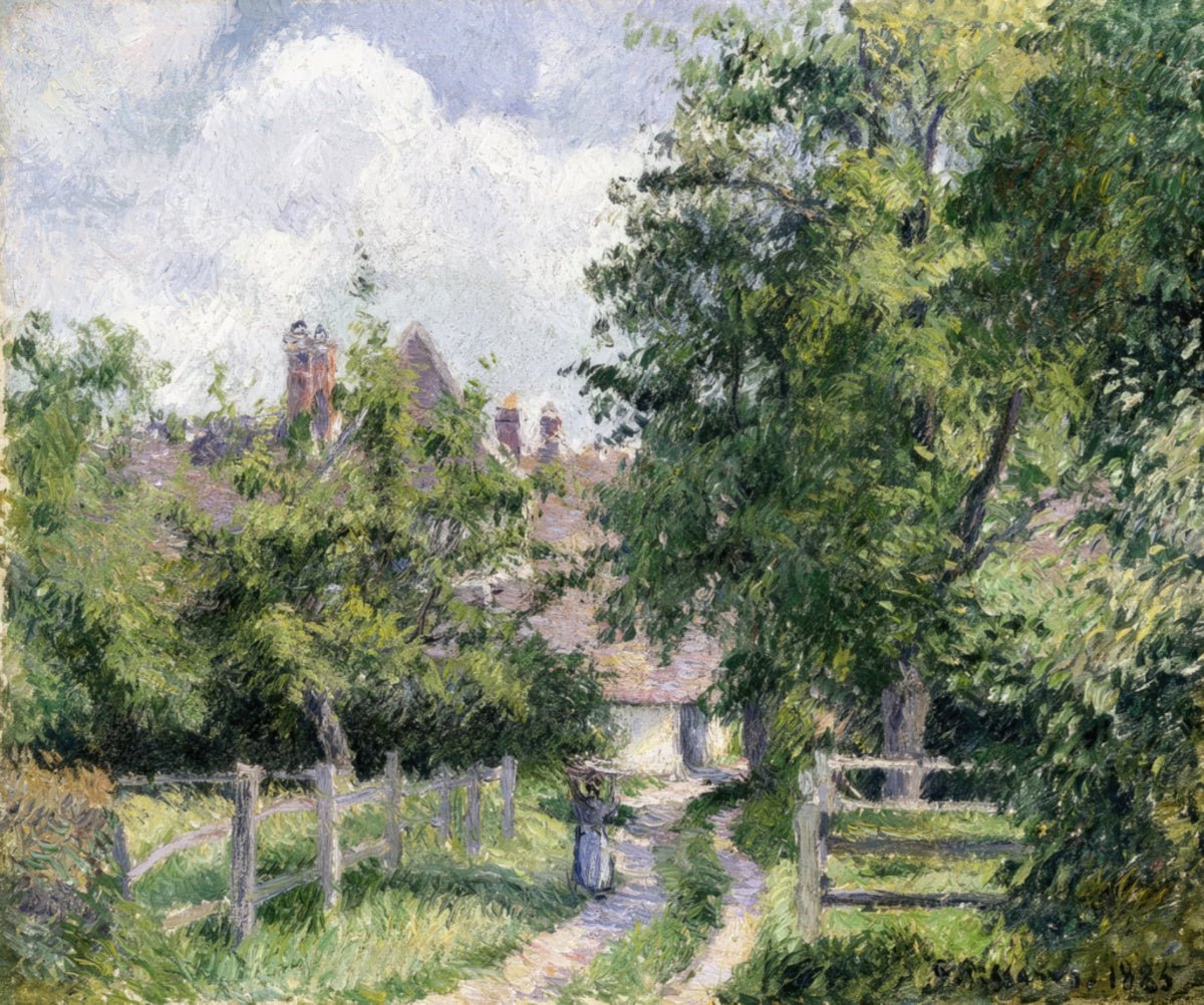 Saint Martin Vineyard | Camille Pissarro | Ave Legato Art Prints