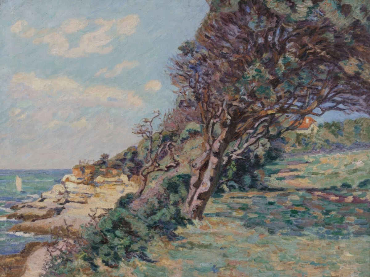 Saint - Palais, la Pointe de la Douane | Armand Guillaumin | Ave Legato Art Prints