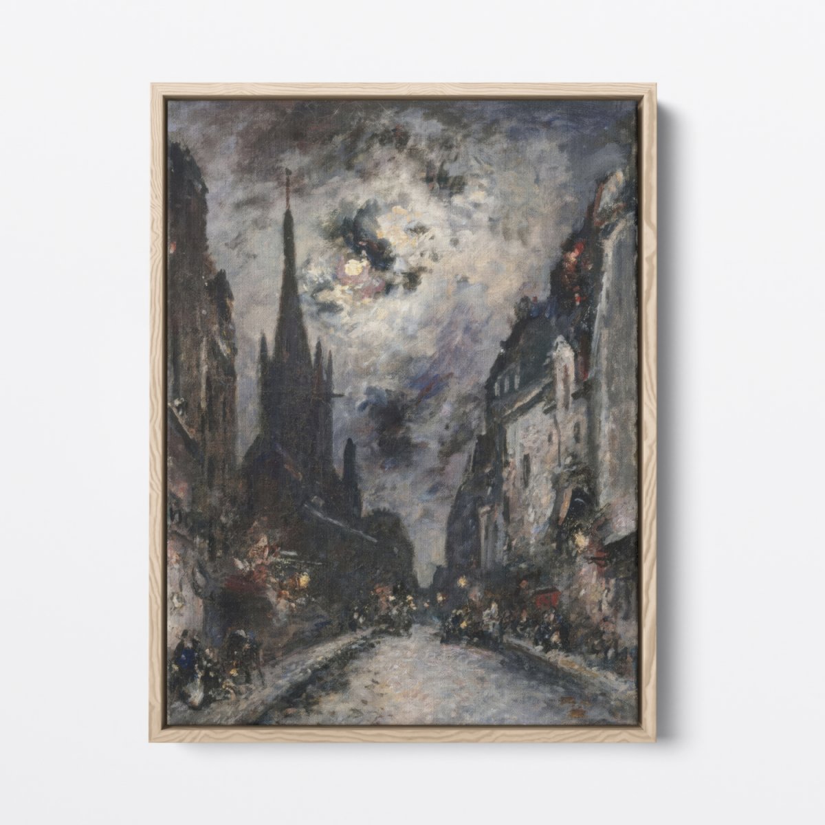 Saint - Séverin Street | Johan Jongkind | Ave Legato Art Prints