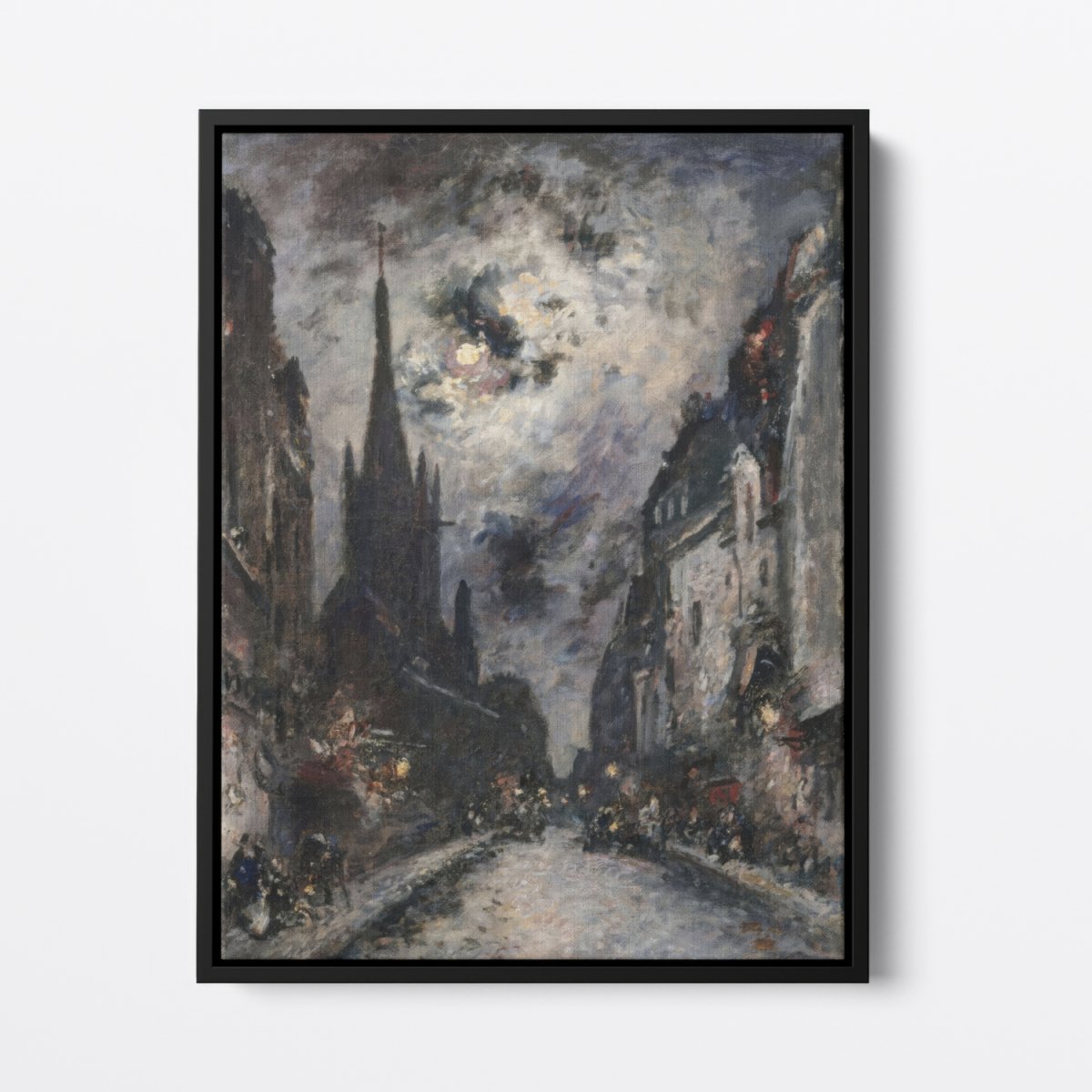 Saint - Séverin Street | Johan Jongkind | Ave Legato Art Prints