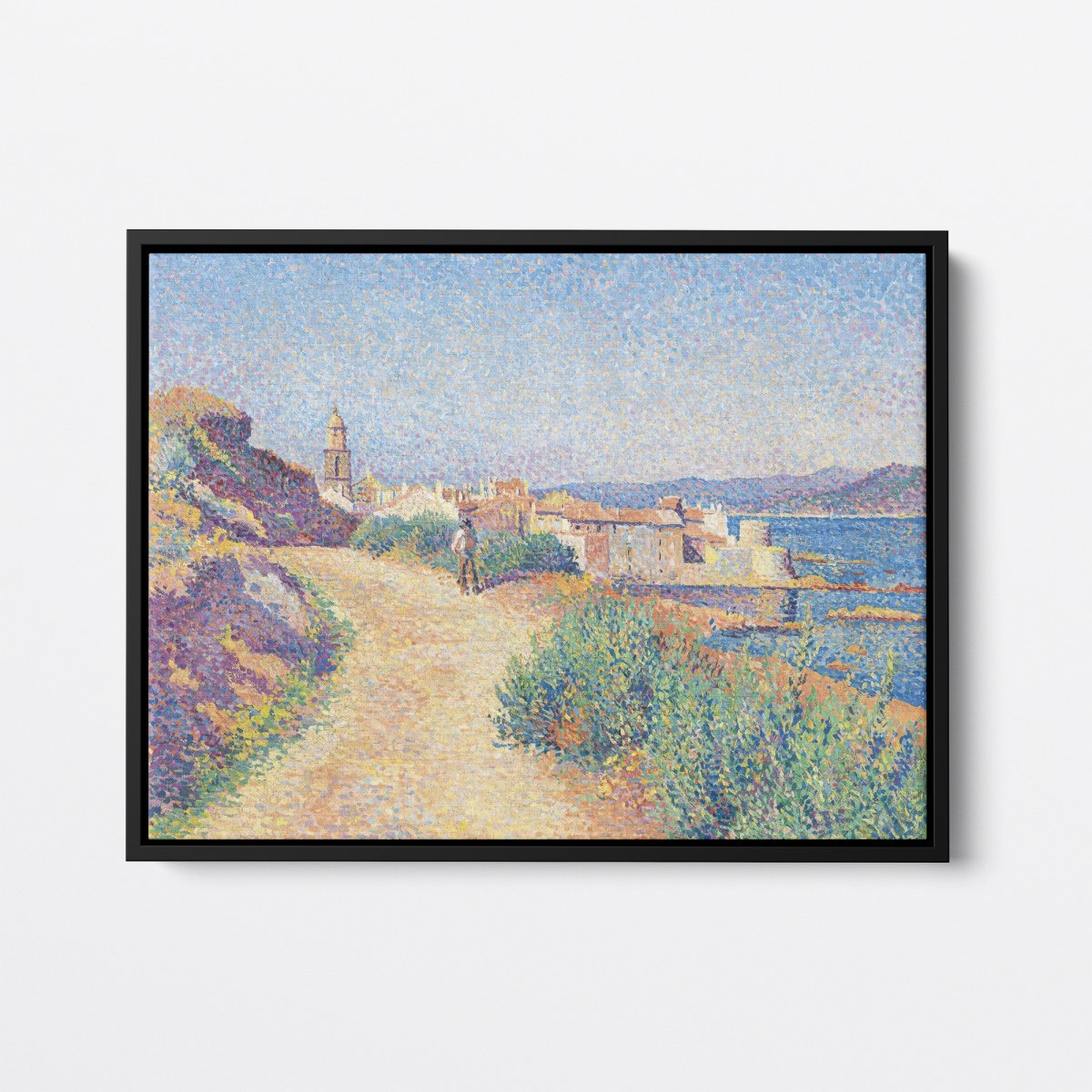 Saint - Tropez. The Cemetery Road | Maximilien Luce | Ave Legato Art Prints