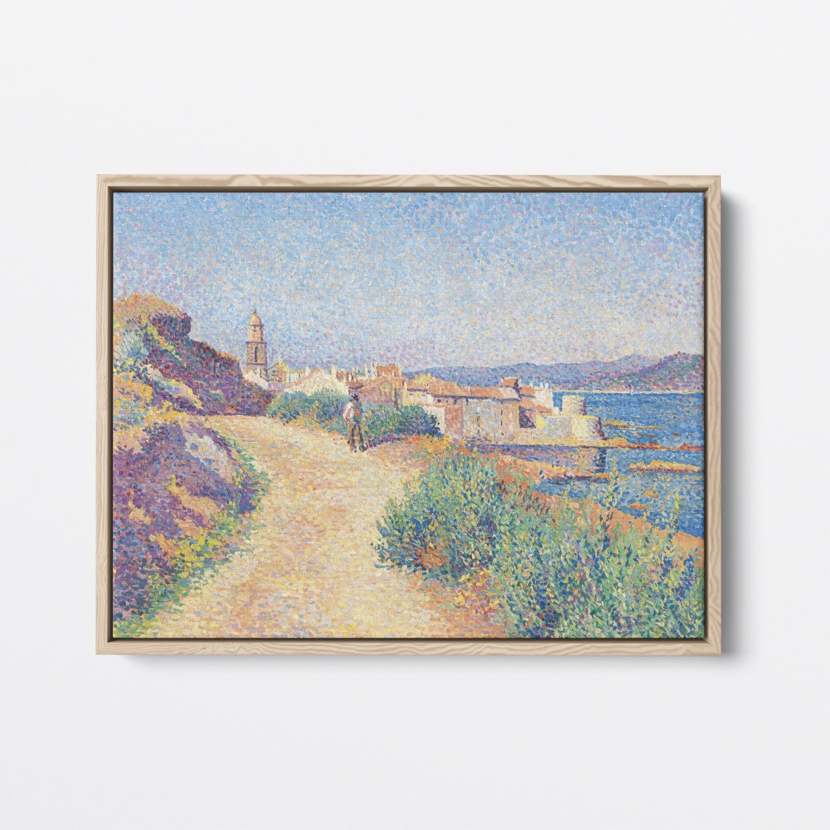 Saint - Tropez. The Cemetery Road | Maximilien Luce | Ave Legato Art Prints