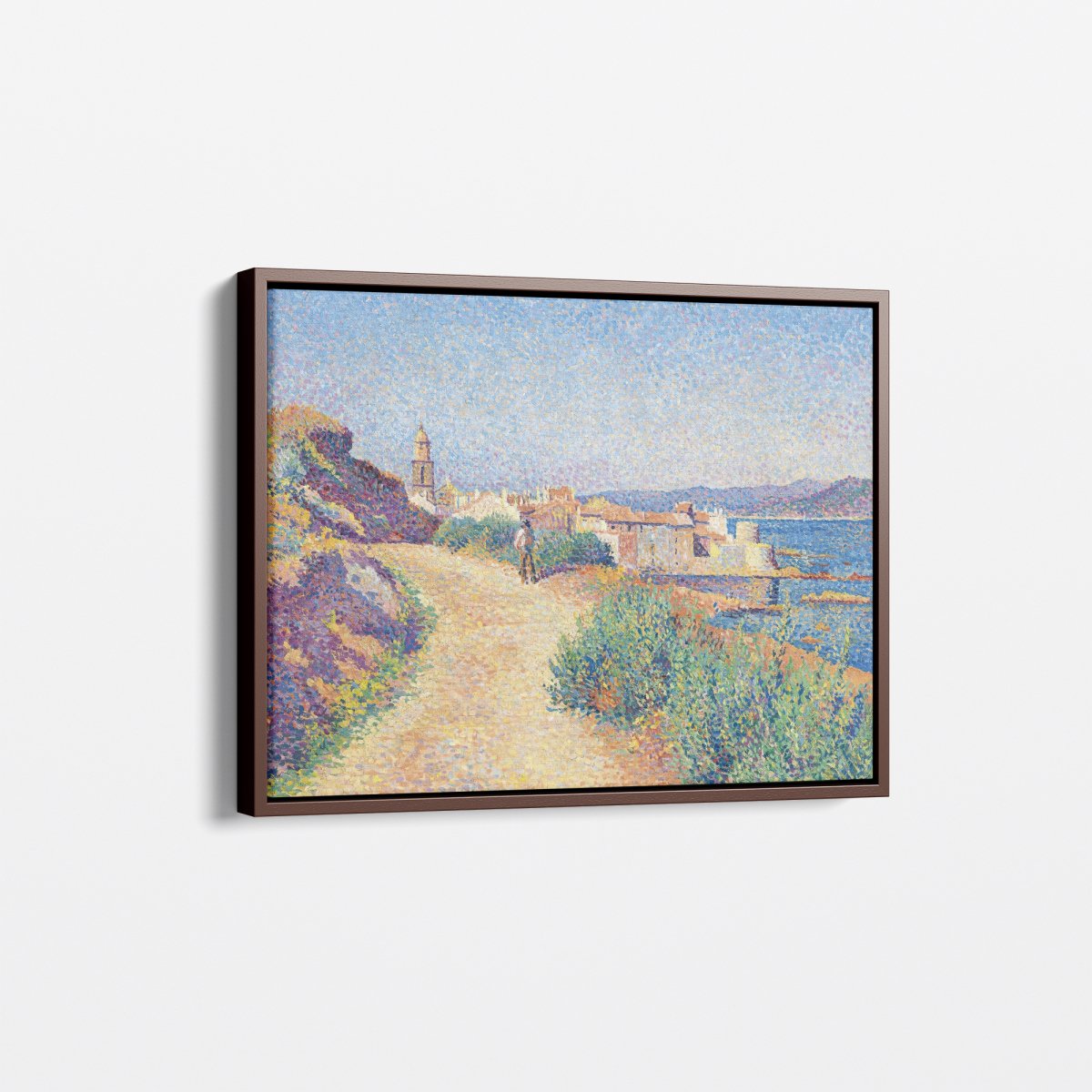 Saint - Tropez. The Cemetery Road | Maximilien Luce | Ave Legato Art Prints