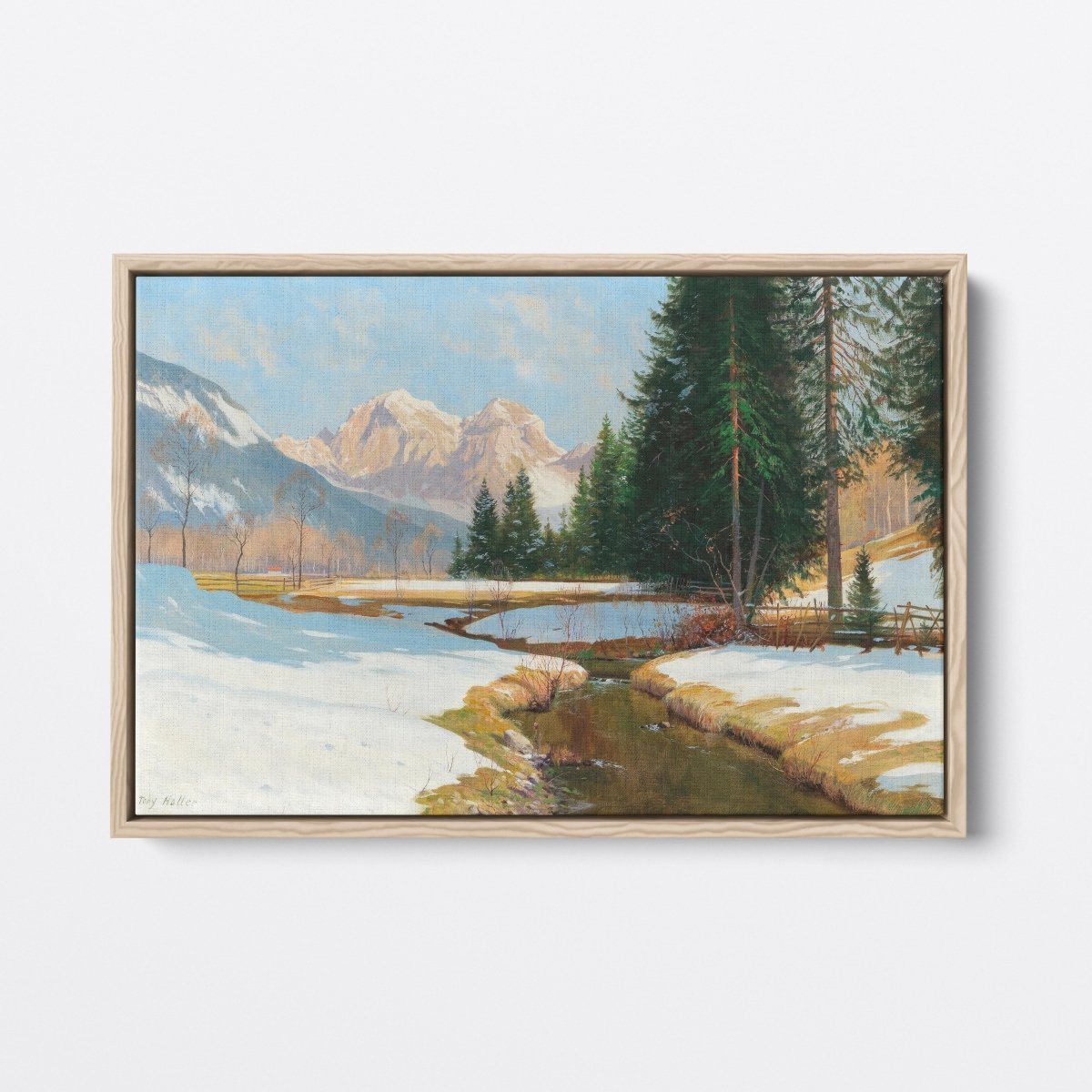 Salzburger Alps View | Toni Haller | Ave Legato Art Prints