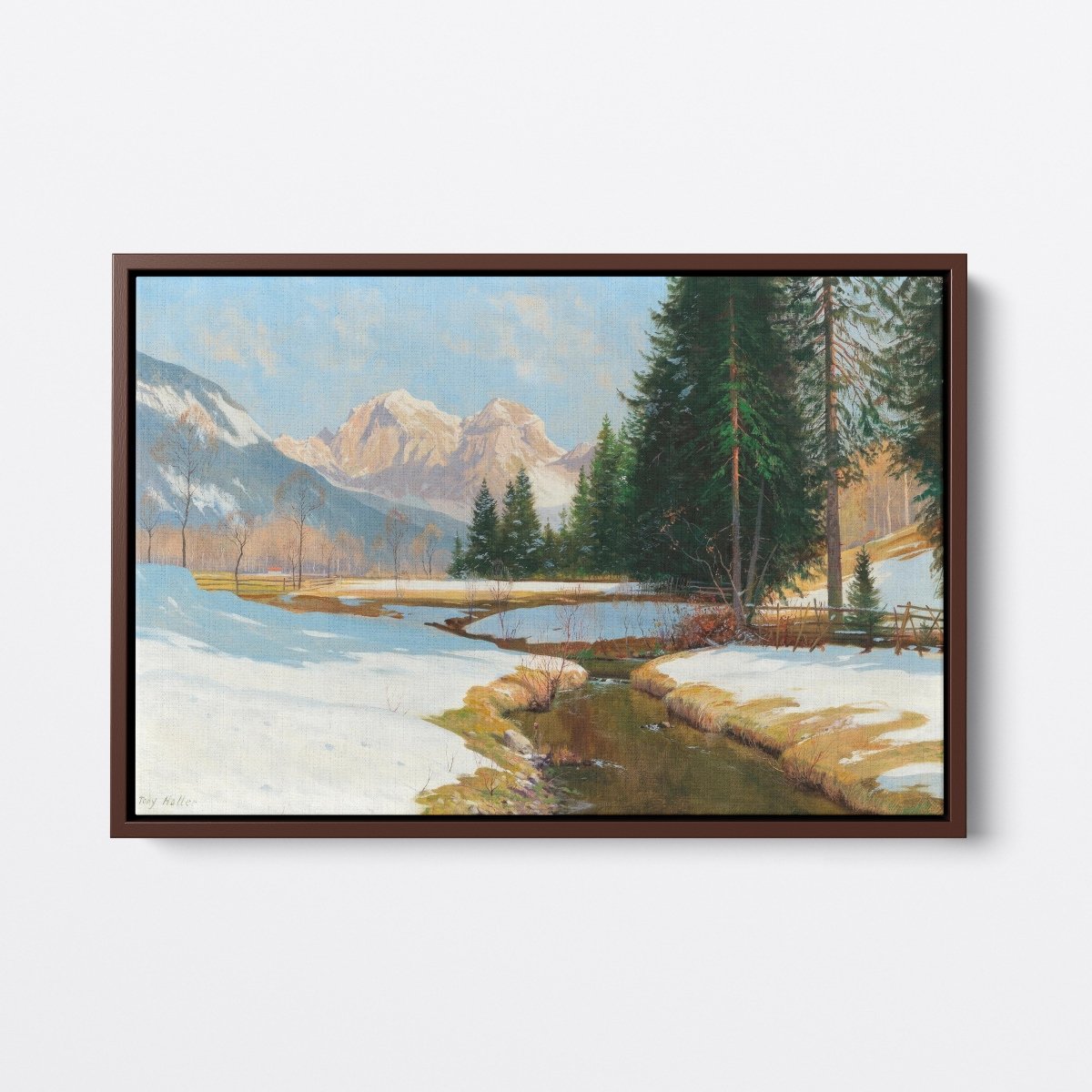 Salzburger Alps View | Toni Haller | Ave Legato Art Prints