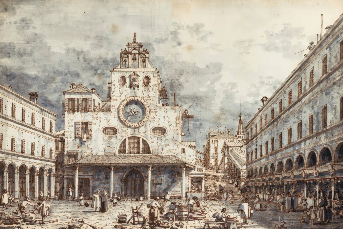 San Giacomo di Rialto | Canaletto | Ave Legato Art Prints