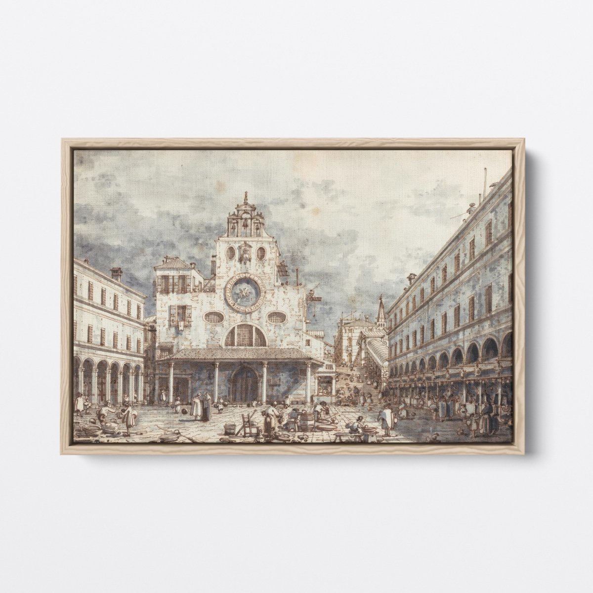 San Giacomo di Rialto | Canaletto | Ave Legato Art Prints