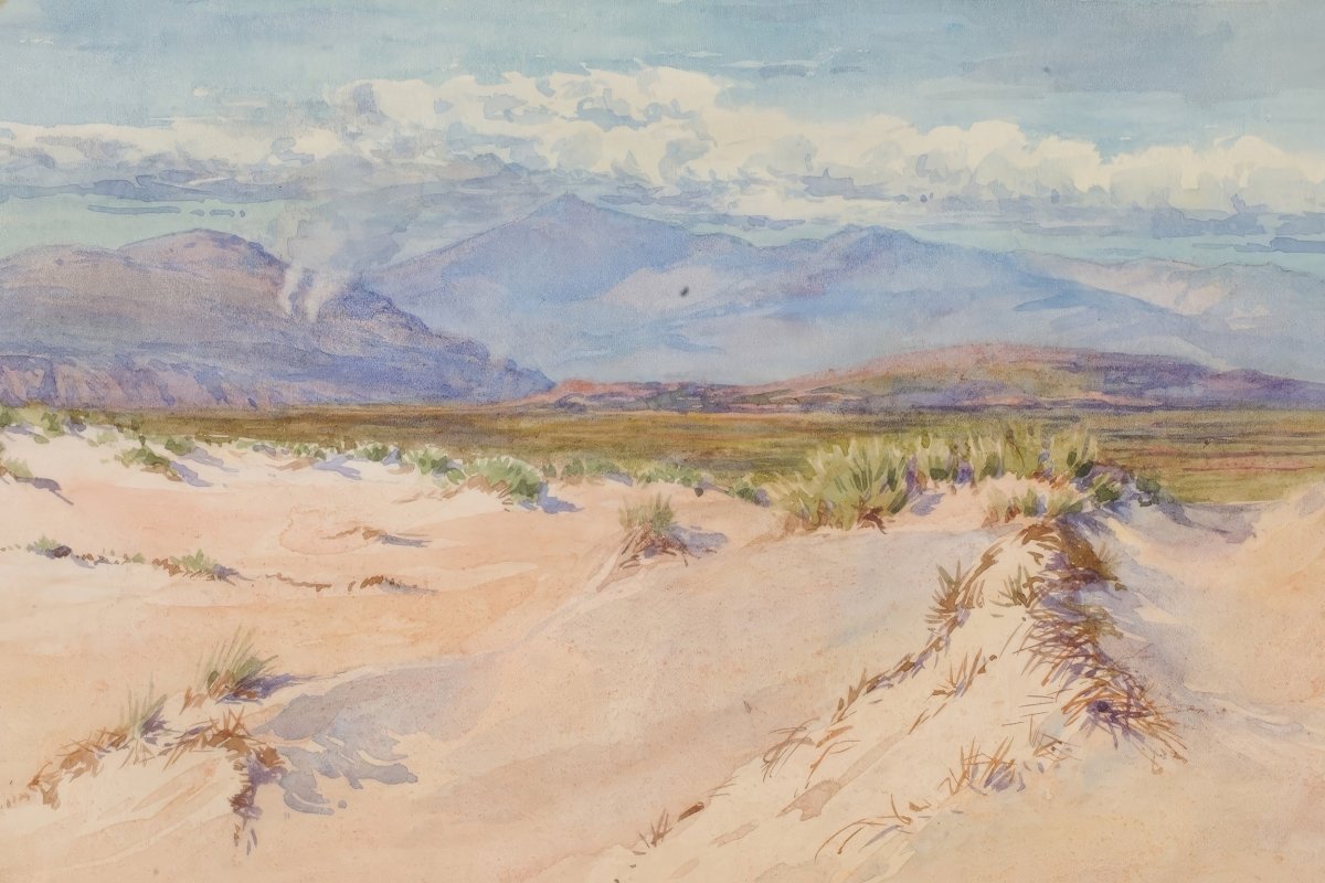 Sand Dunes, Harlech, North Wales | George Burr | Ave Legato Art Prints