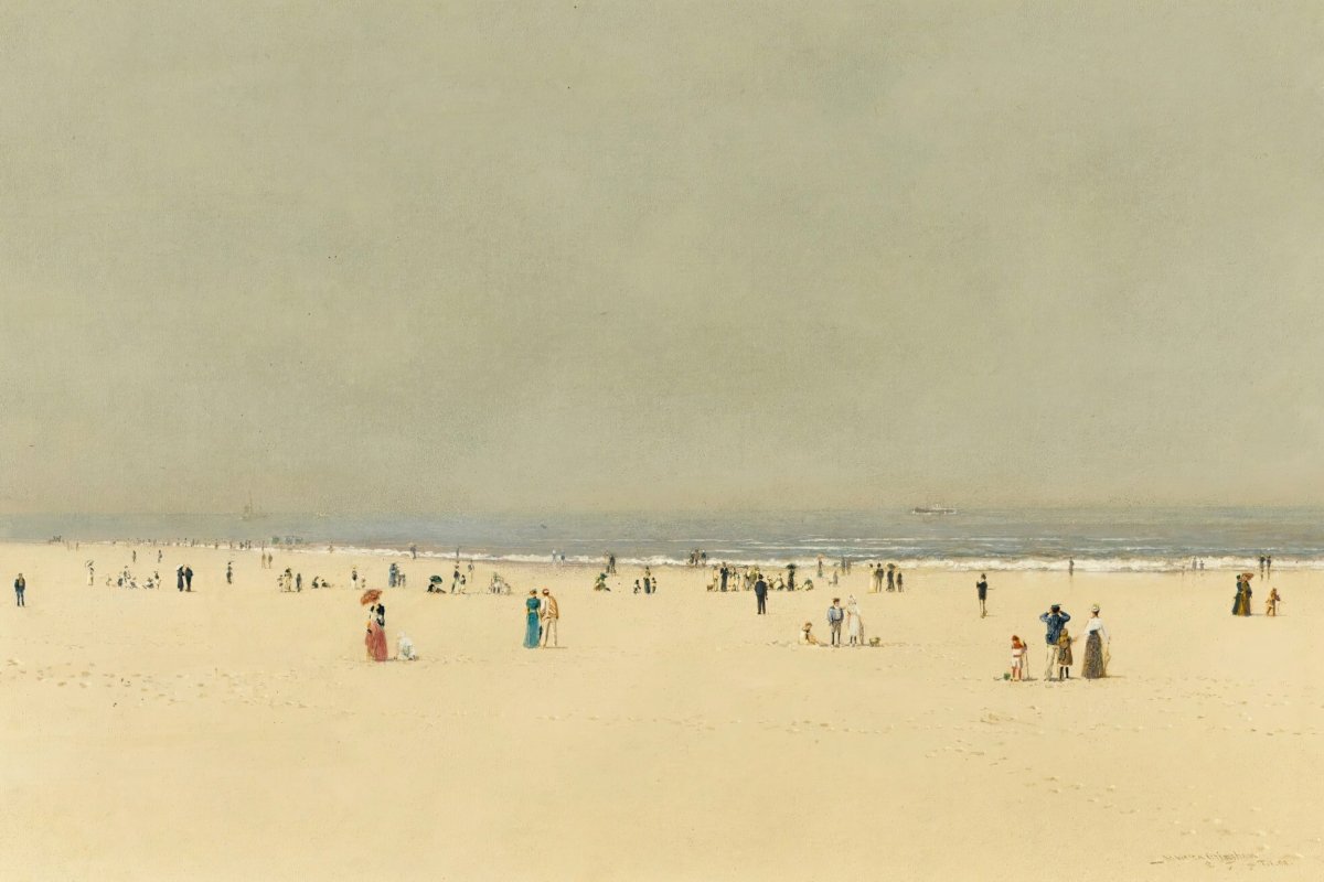 Sand, Sea and Sky, a Summer | John Grimshaw | Ave Legato Art Prints