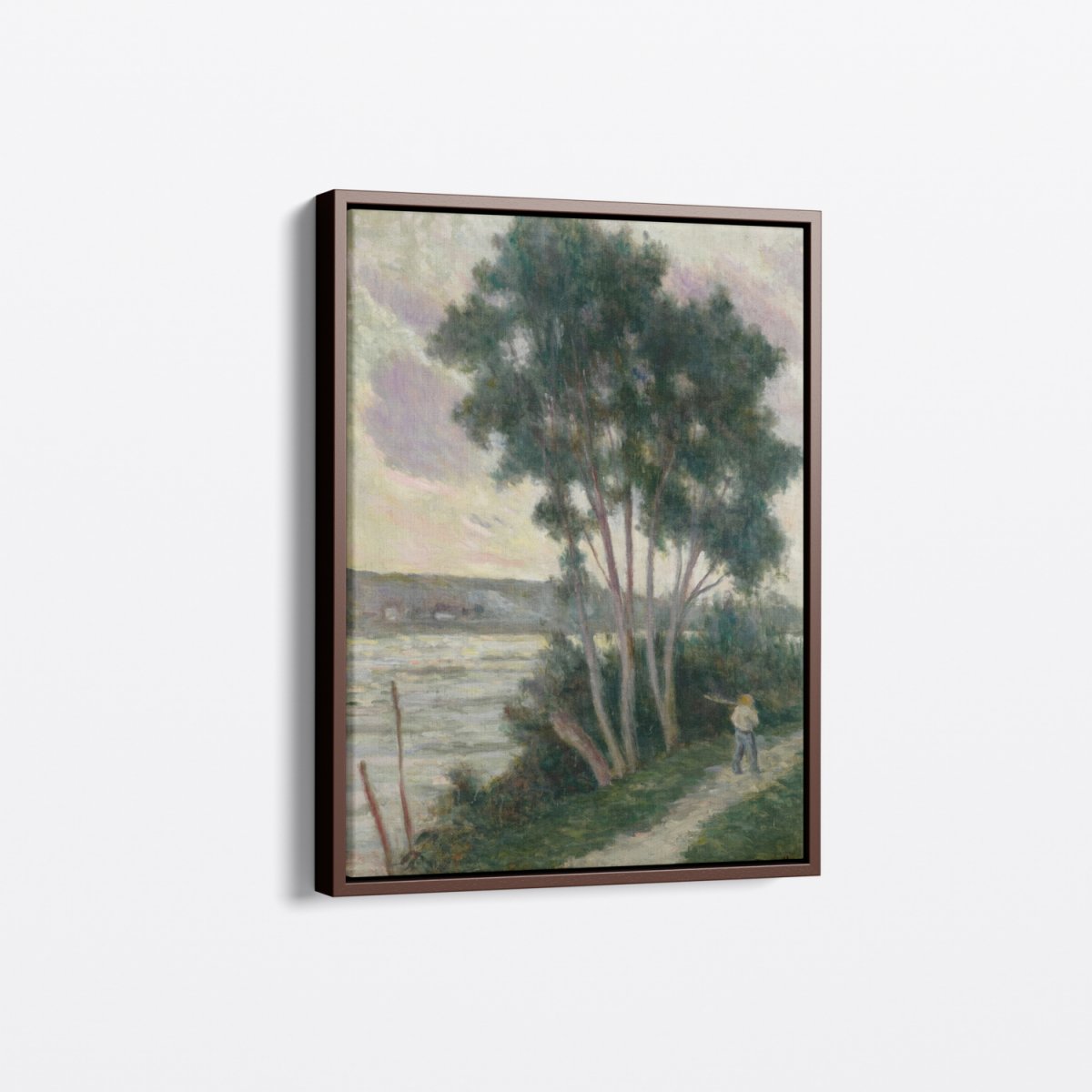 Sandrecourt, The Path by the River | Maximilien Luce | Ave Legato Art Prints