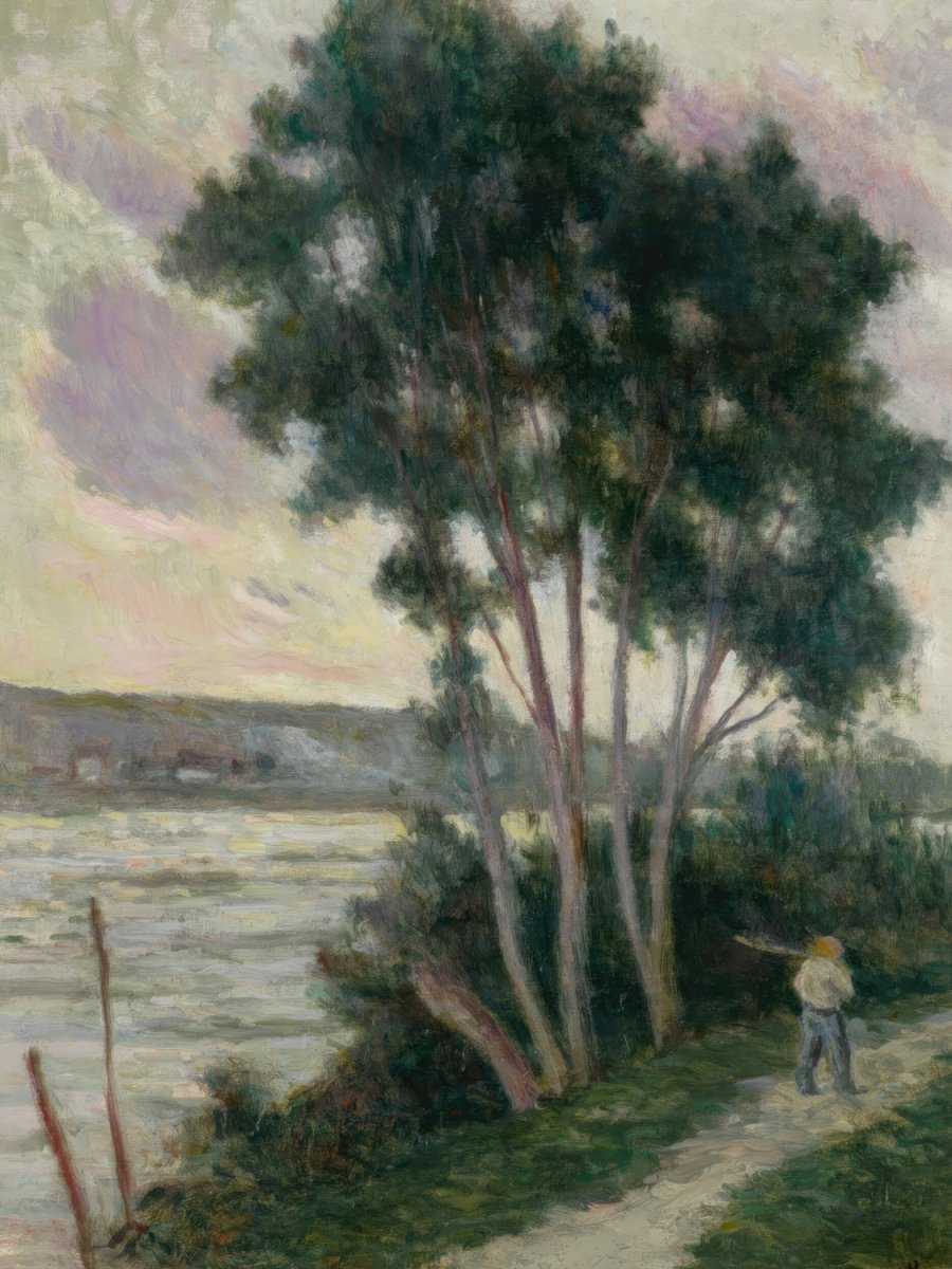 Sandrecourt, The Path by the River | Maximilien Luce | Ave Legato Art Prints