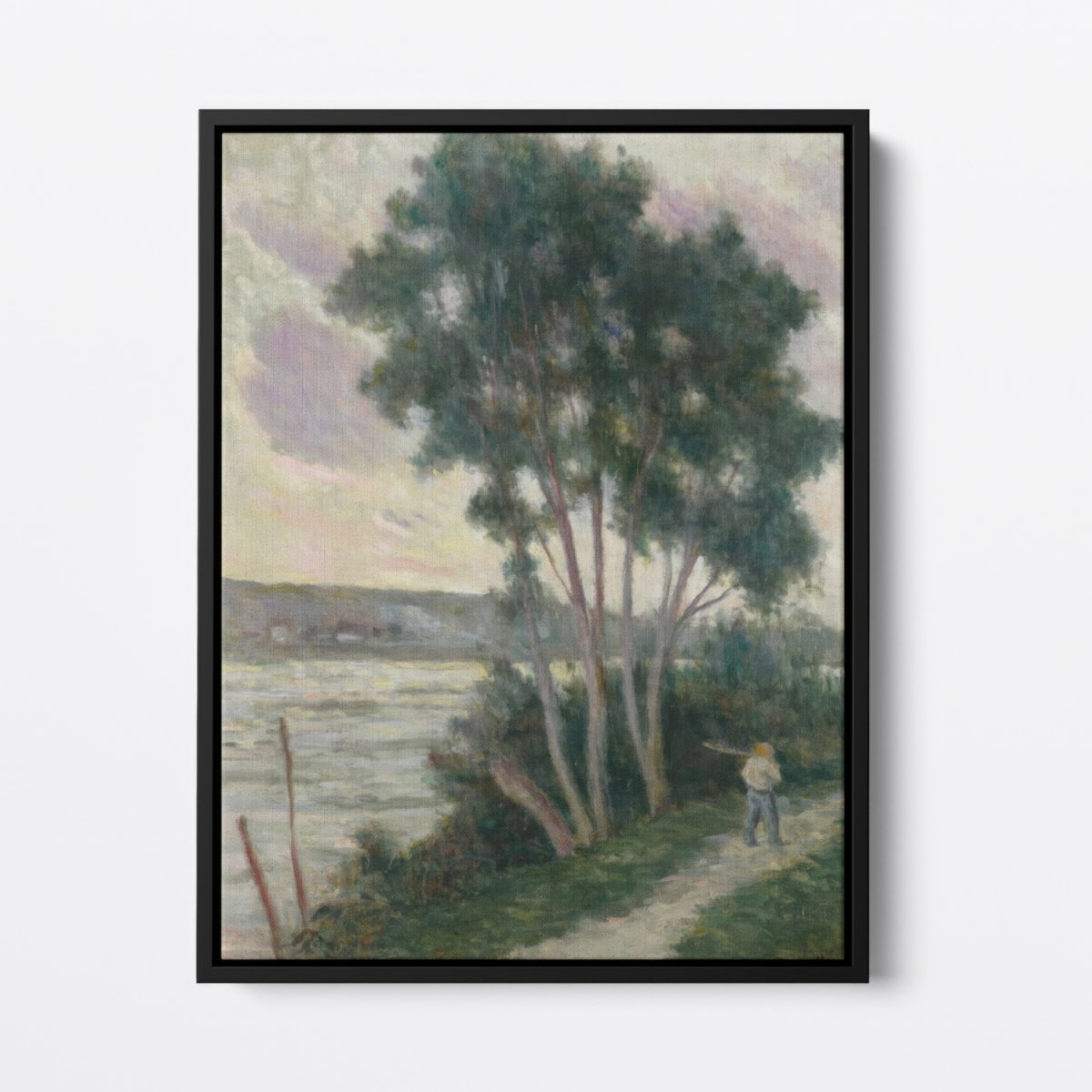 Sandrecourt, The Path by the River | Maximilien Luce | Ave Legato Art Prints