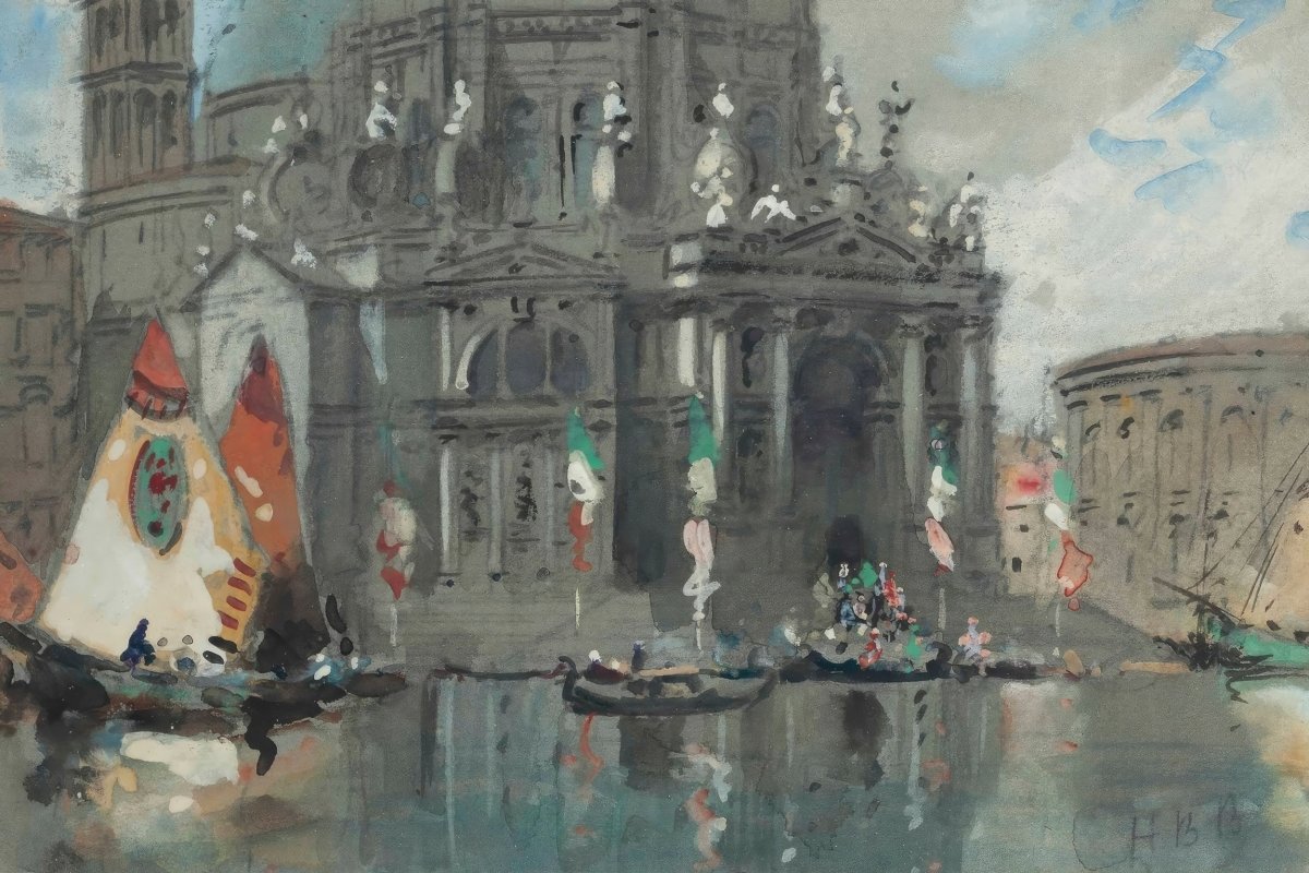 Santa Maria Della Salute | Hercules Brabazon | Ave Legato Art Prints