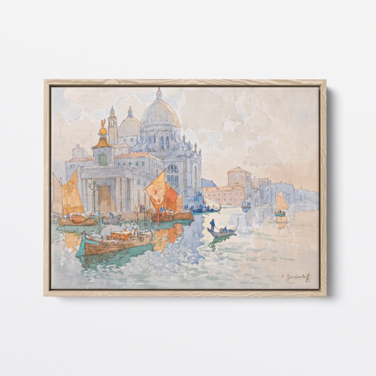 Santa Maria della Salute, Venice | Konstantin Gorbatov | Ave Legato Art Prints