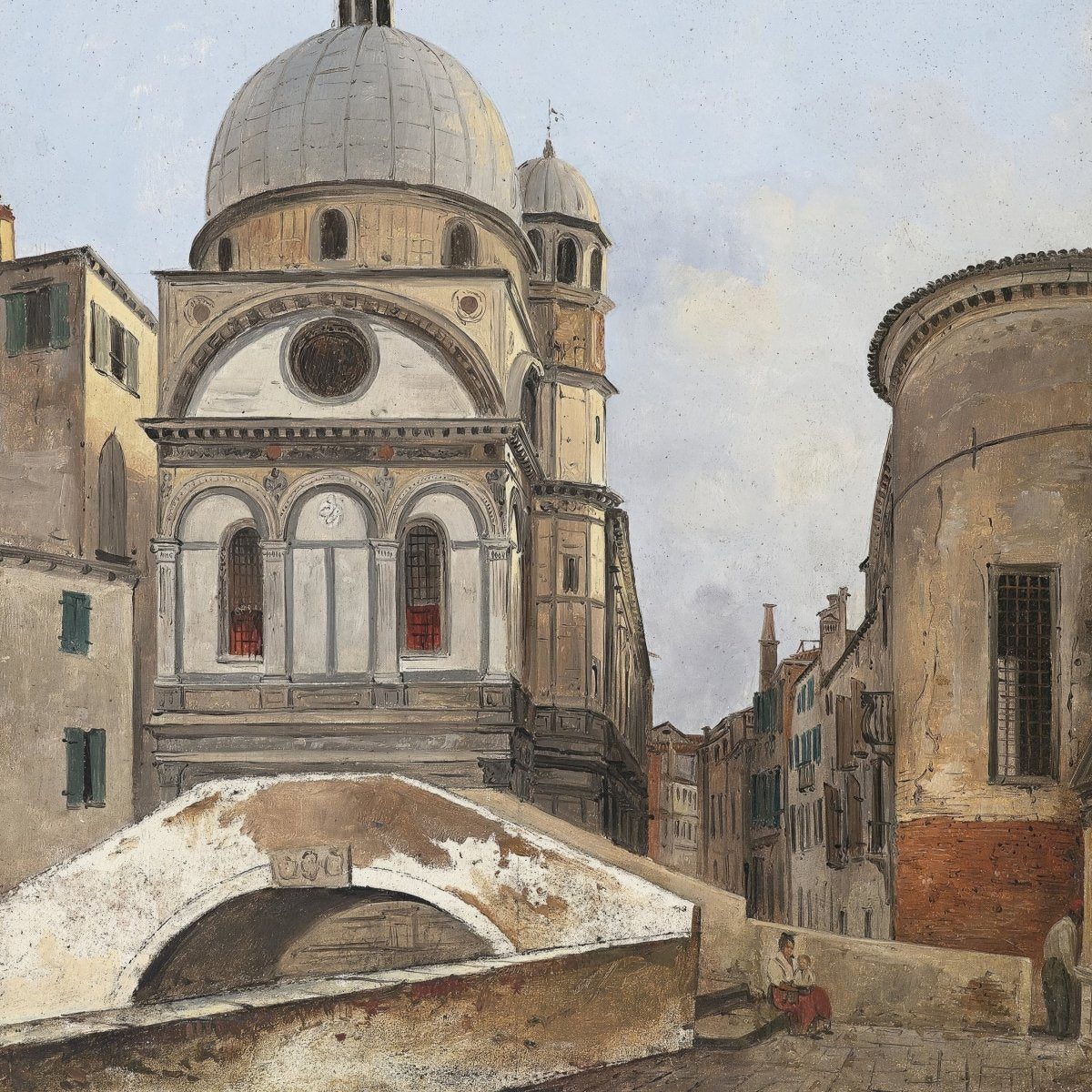 Santa Maria Nova | Ippolito Caffi | Ave Legato Art Prints