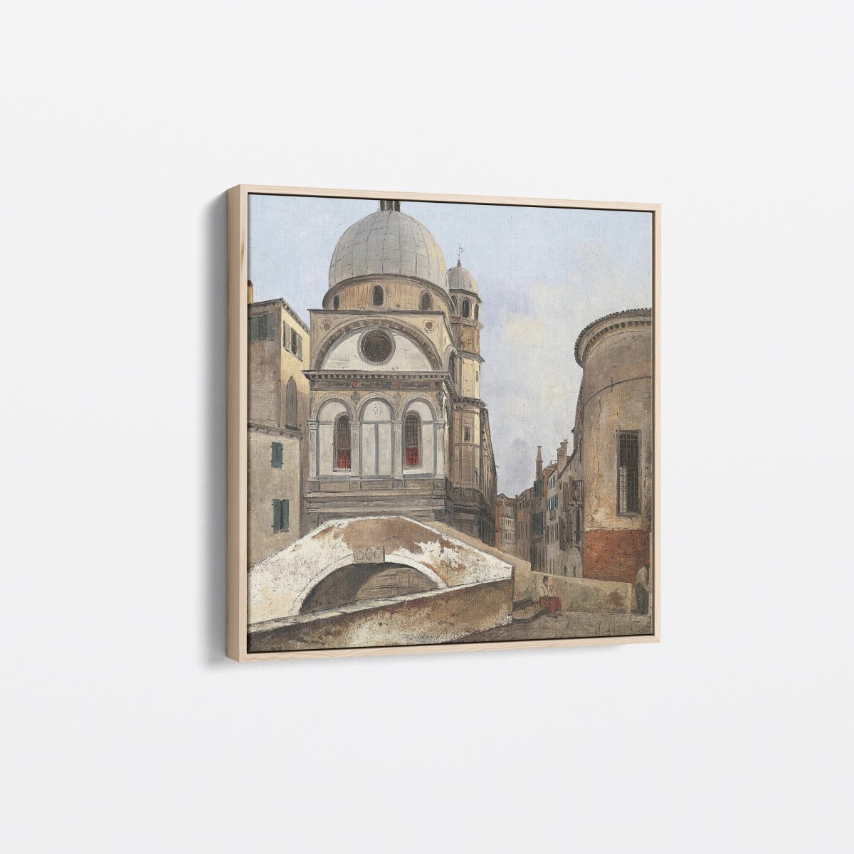 Santa Maria Nova | Ippolito Caffi | Ave Legato Art Prints